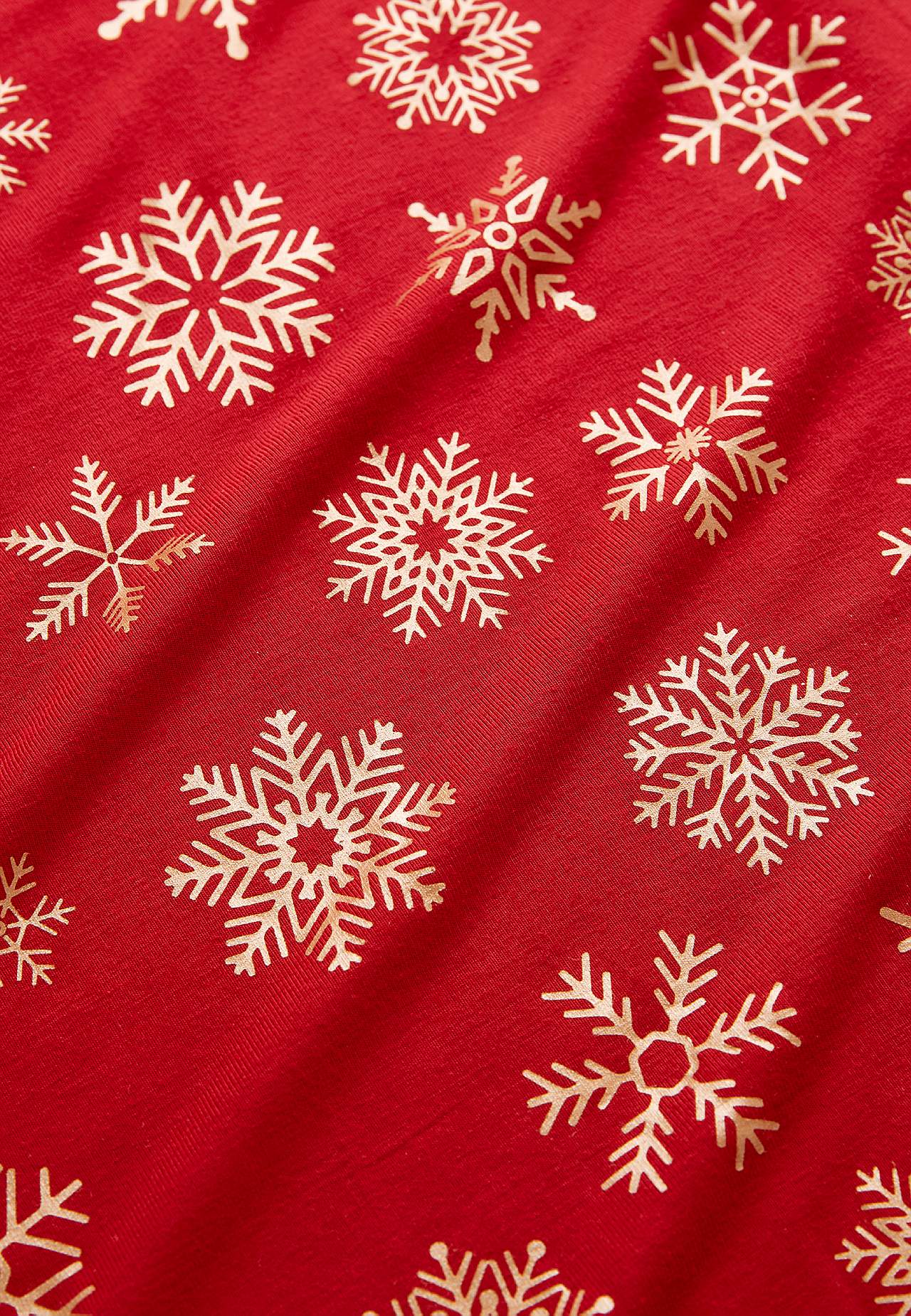 Jersey tuniek met kerstmotief
