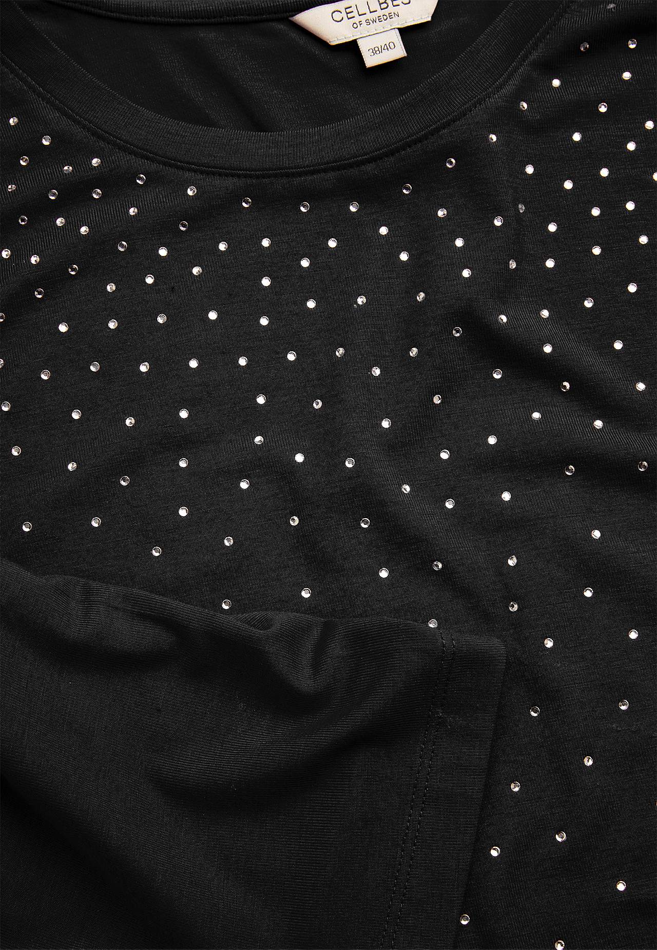 Jersey tuniek met bergkristal details