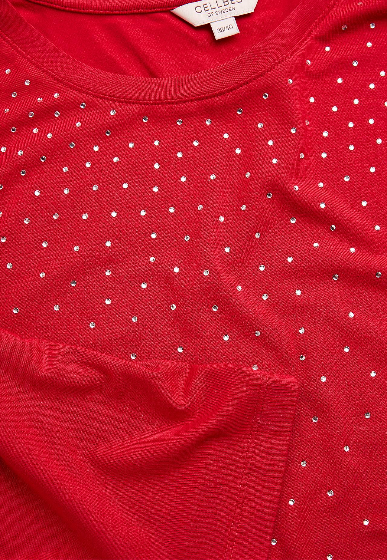Jersey tuniek met bergkristal details