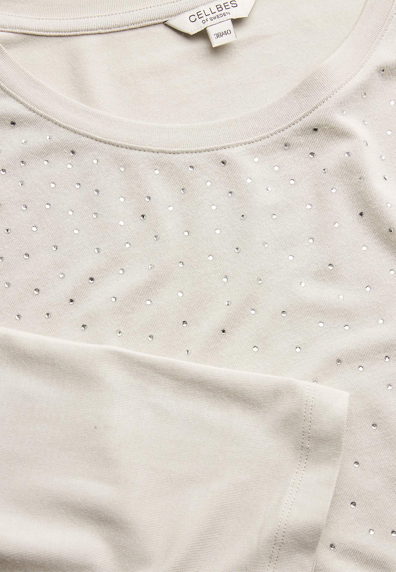 Jersey tuniek met bergkristal details