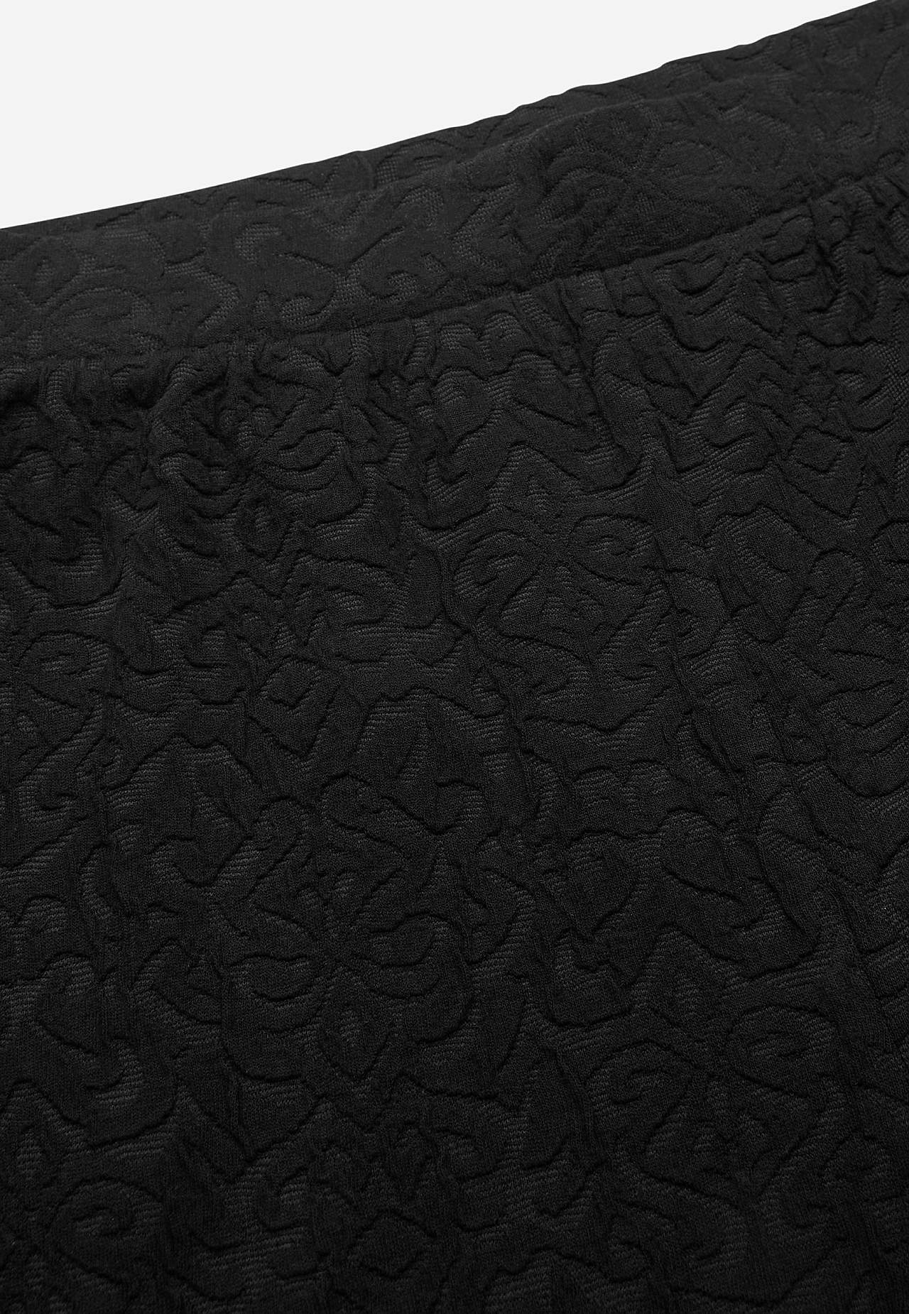 Legging met structureel motief
