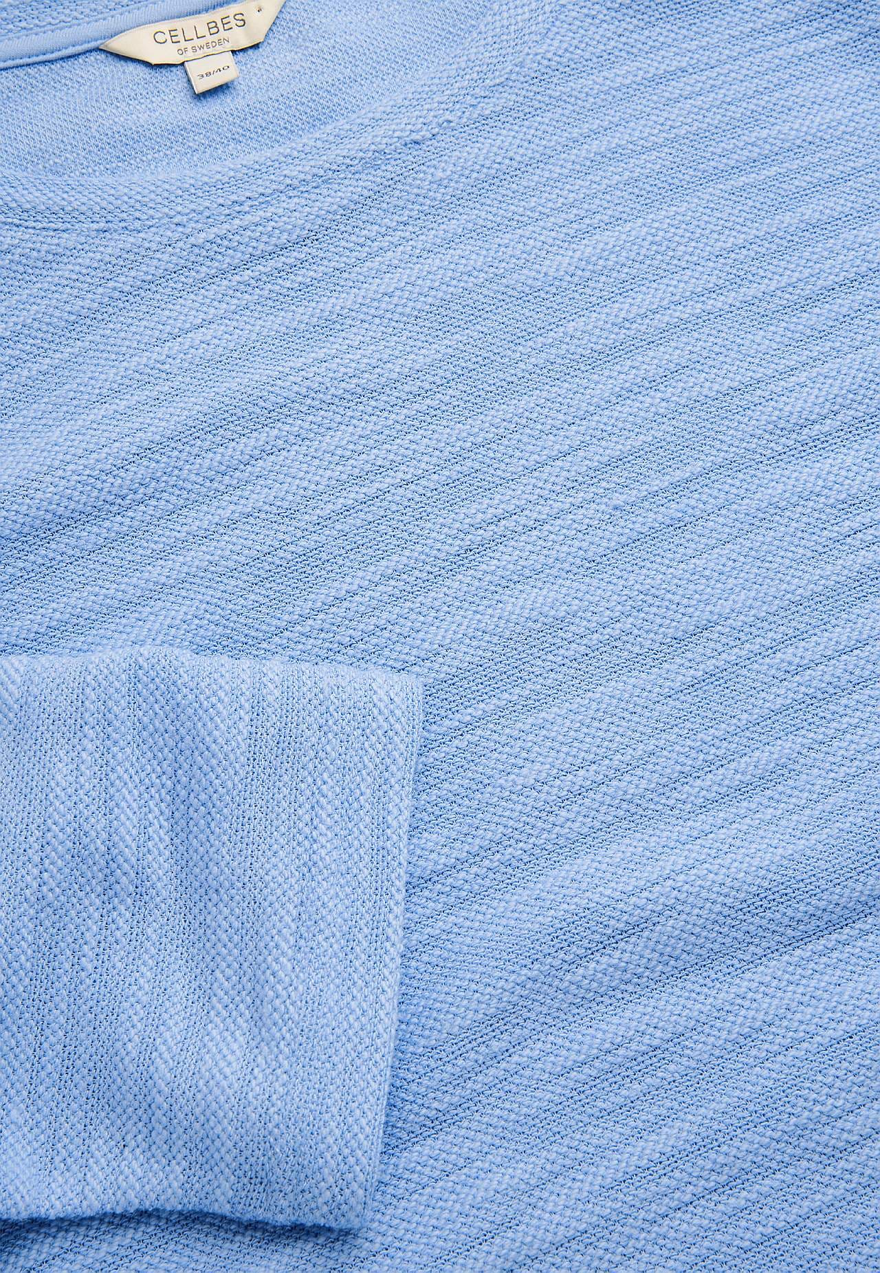 Jersey tuniek met structuur