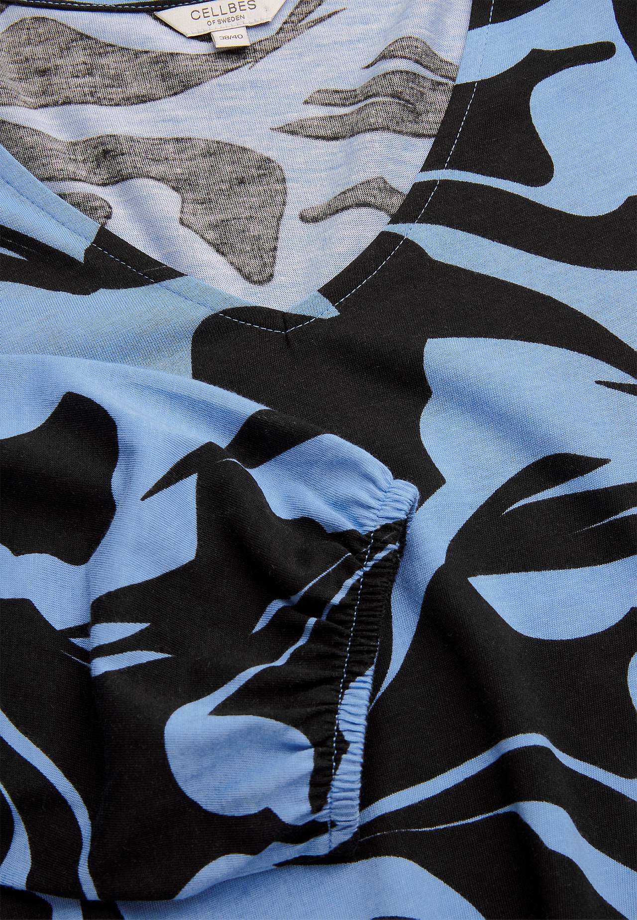 Jerseyjurk met prinsessensnit