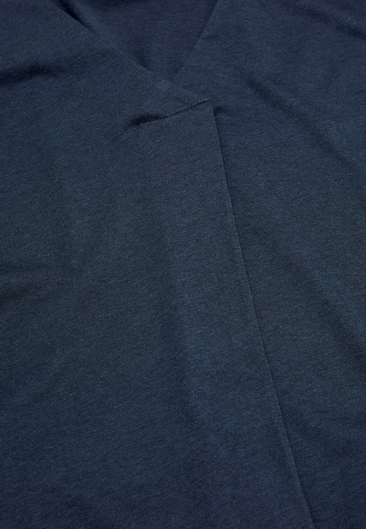 Jersey tuniek met kreuk detail
