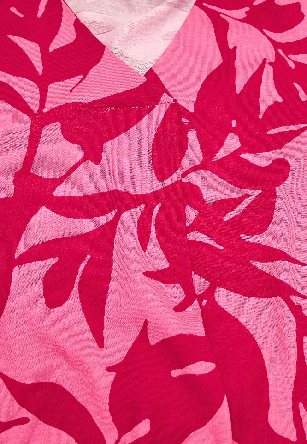Jersey tuniek met kreuk detail