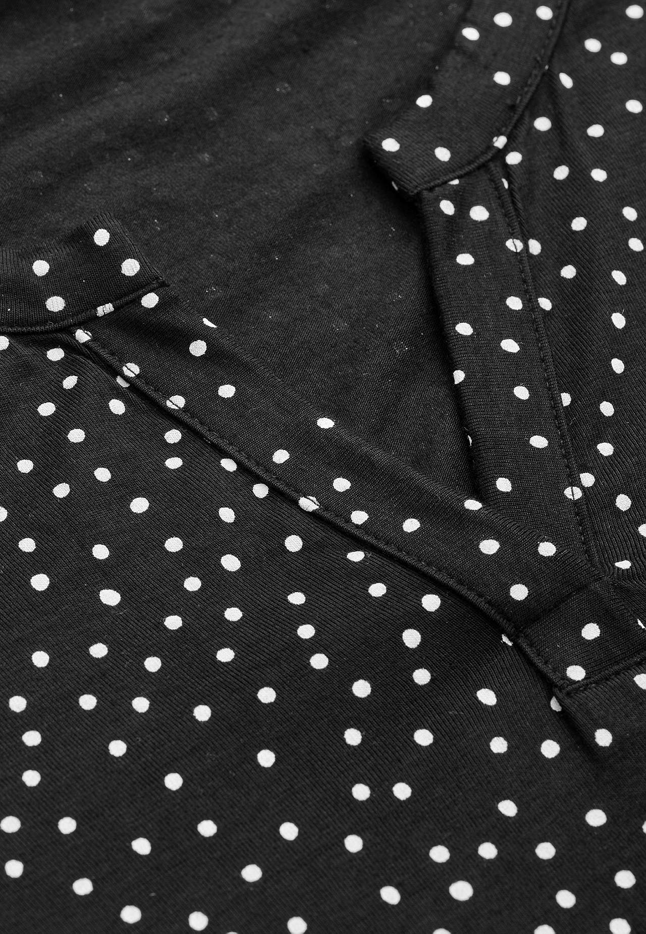 Jersey tuniek met 3/4 mouw