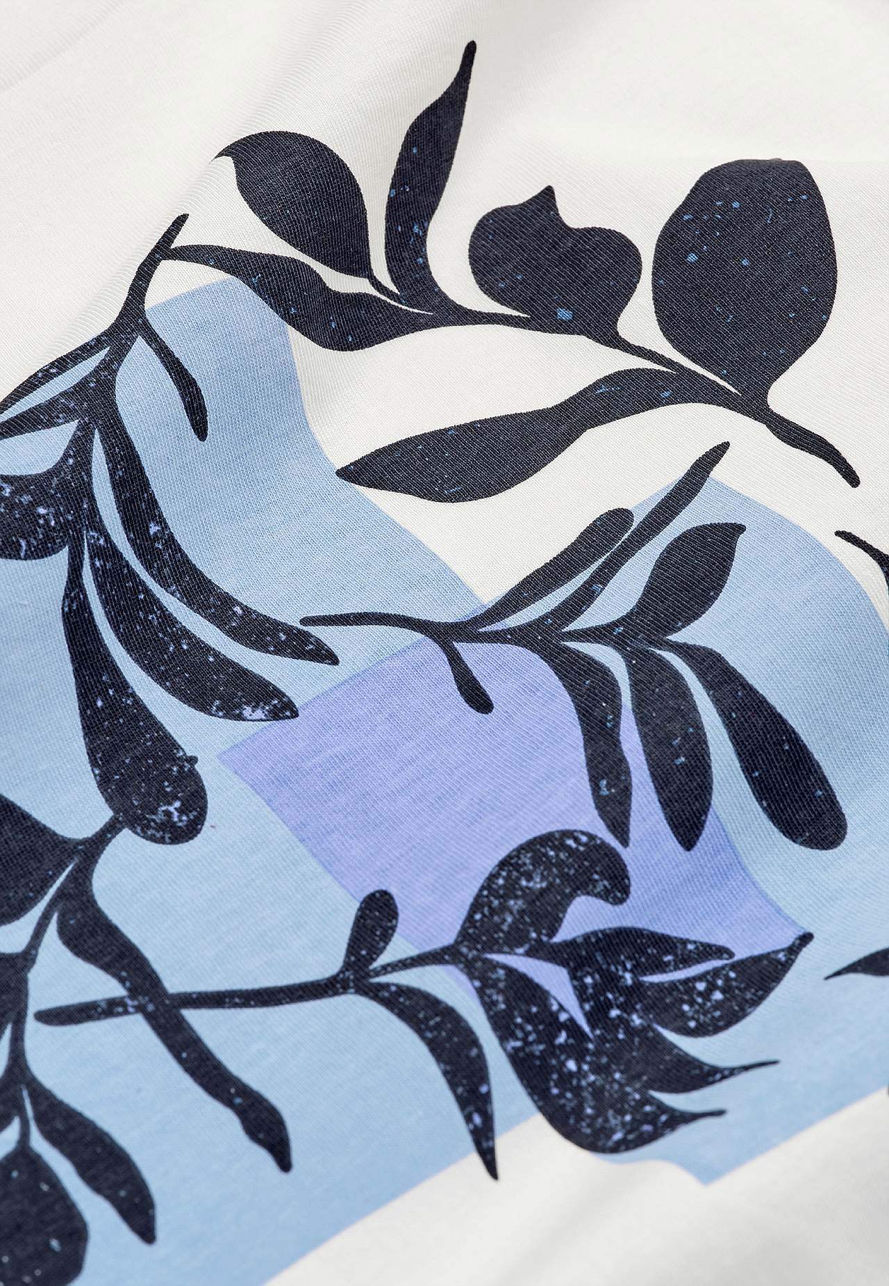 Jersey-topje met korte mouwen