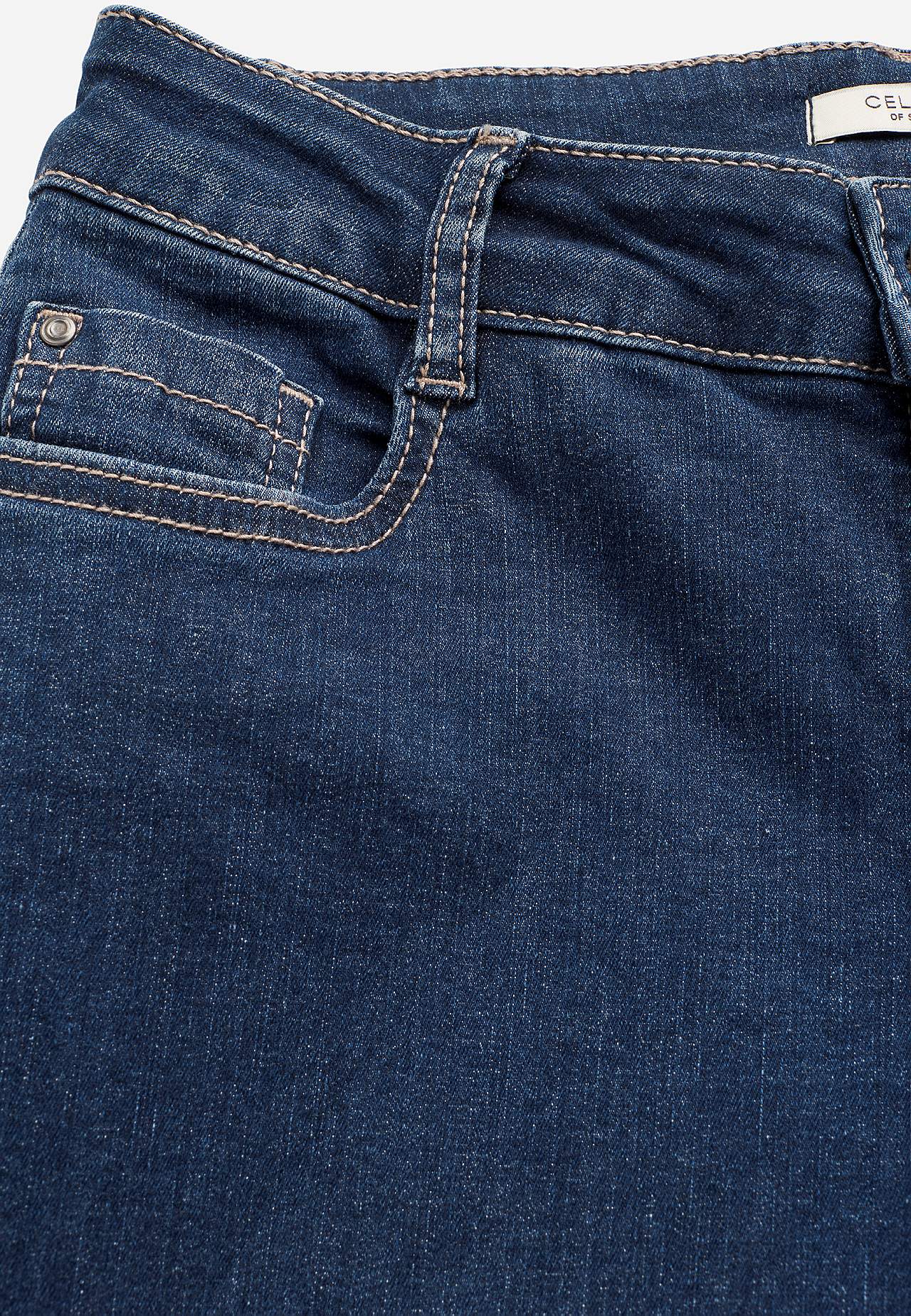 Comfortabelle stretch jeans met rechte pijpen