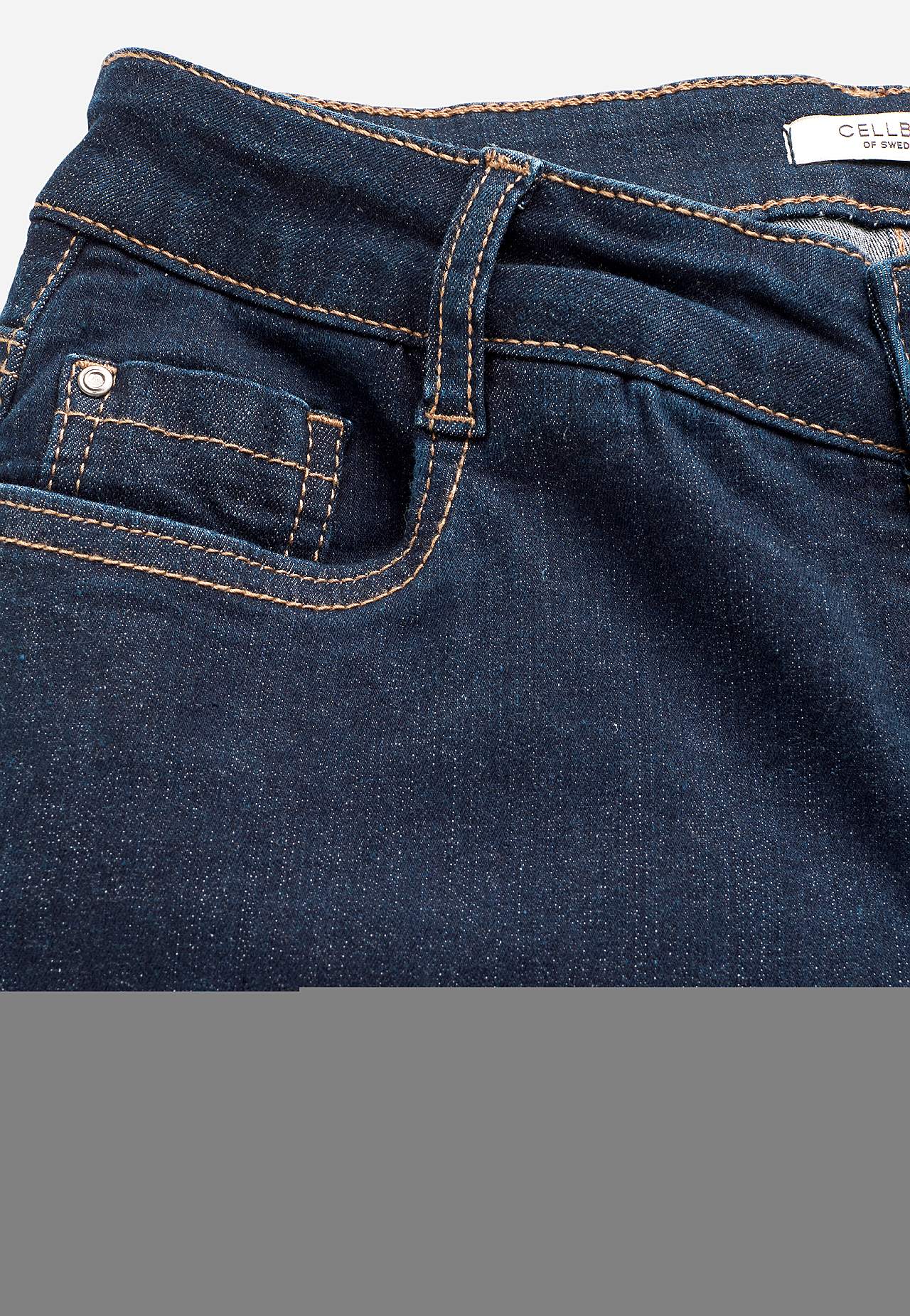 Comfortabelle stretch jeans met rechte pijpen