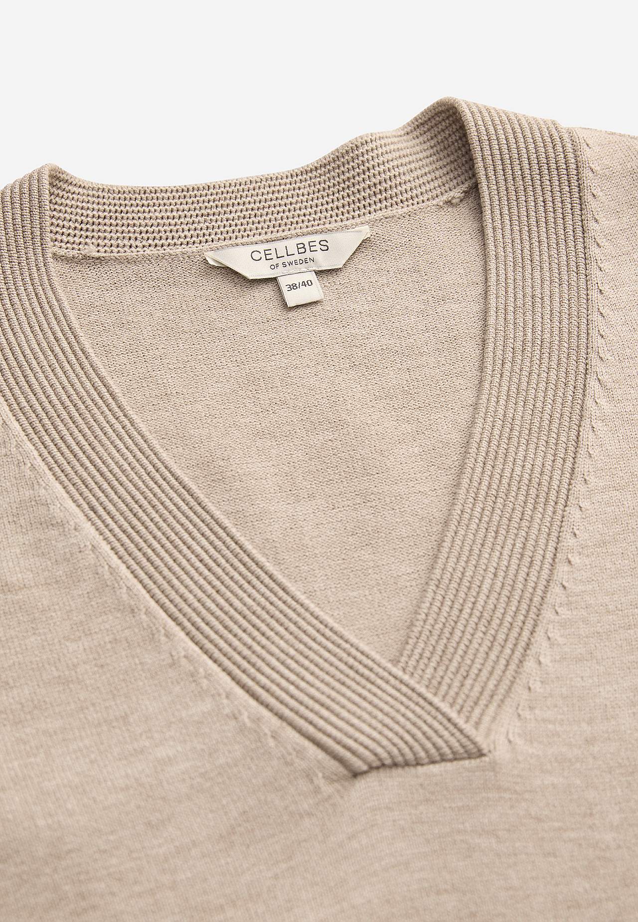 Fijn gebreide tuniek