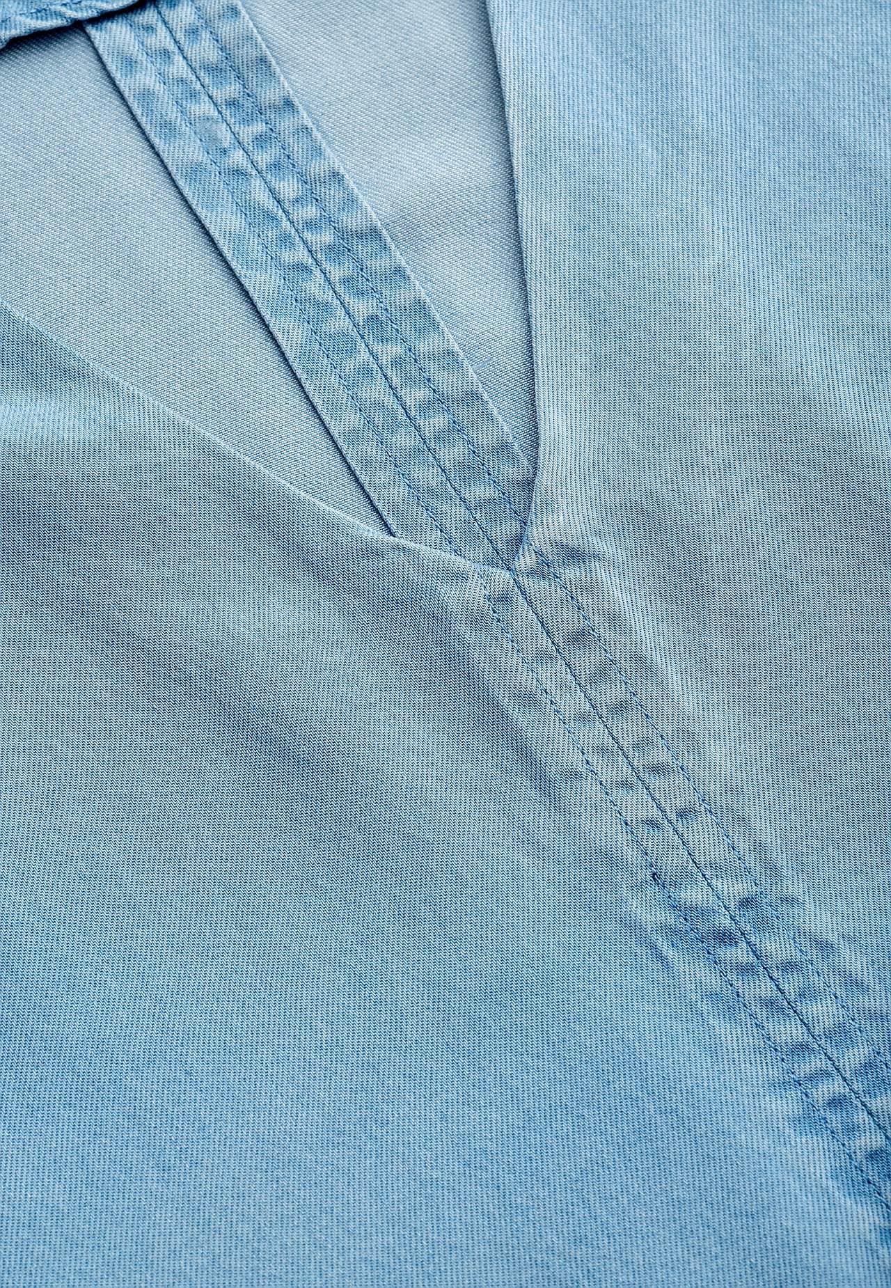 Ultra-zachte Premium denim blouse