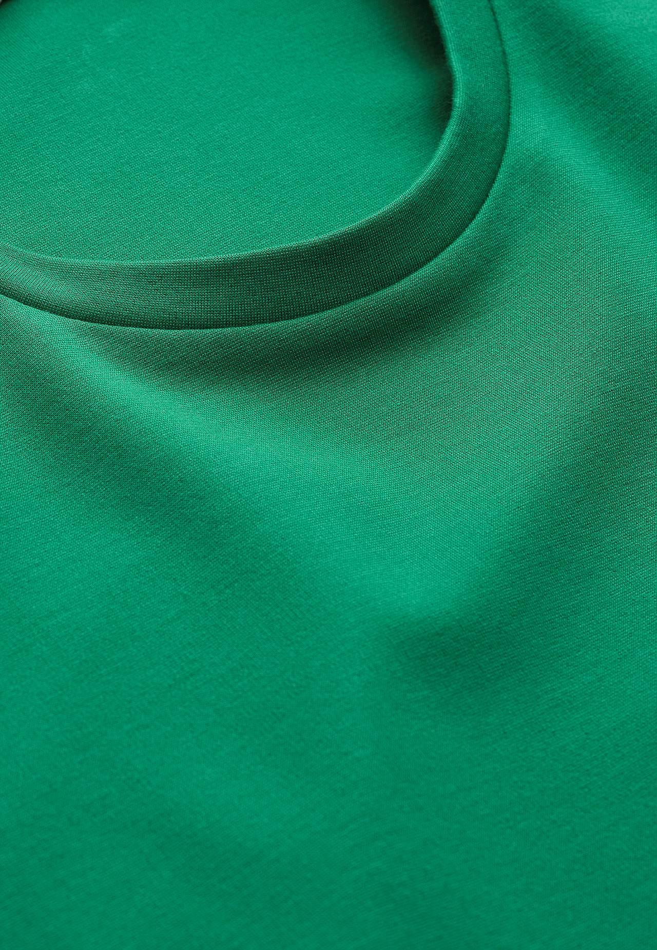 T-shirt van grof tricot