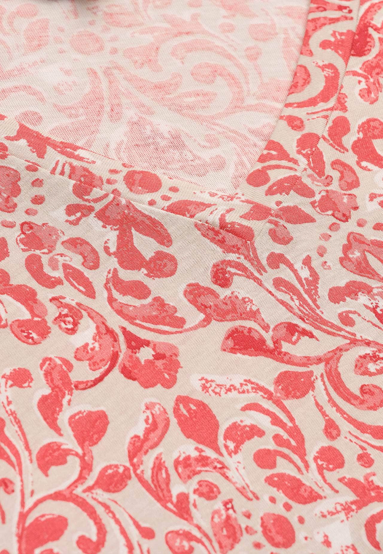 Jersey tuniek met 3/4 mouw