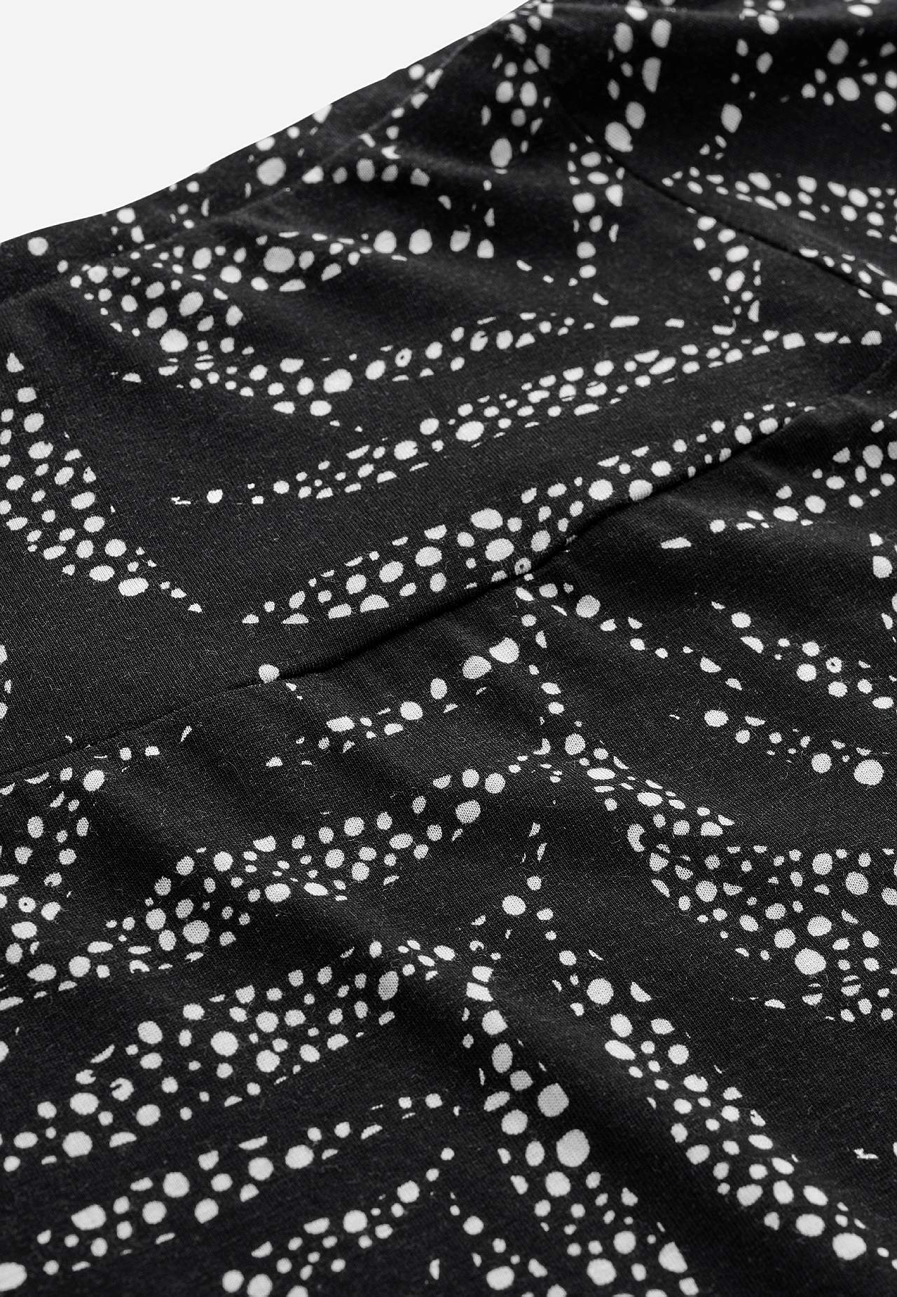 Flared jersey rok