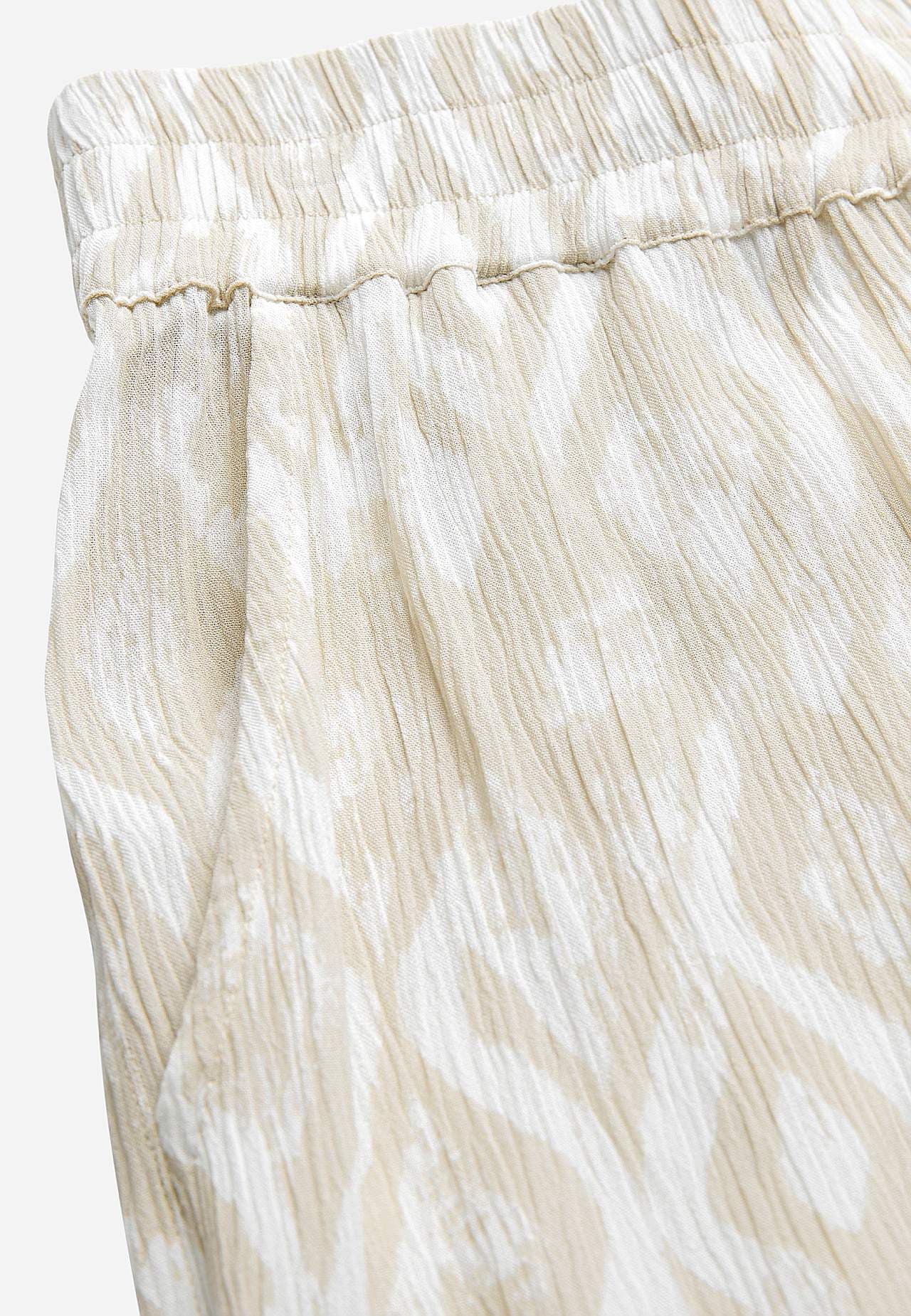 Van crèpe culotte broek