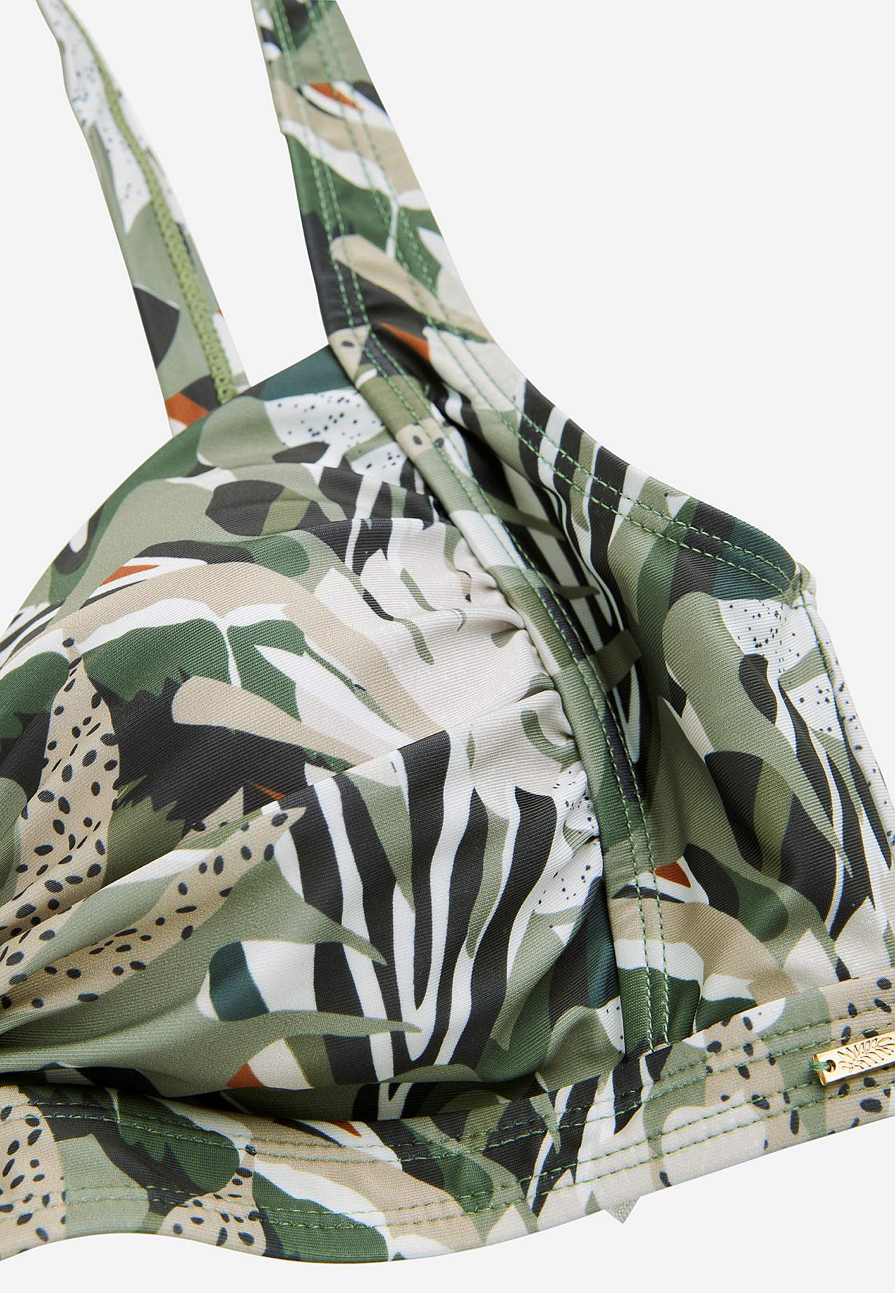 Beugelloze bikini beha