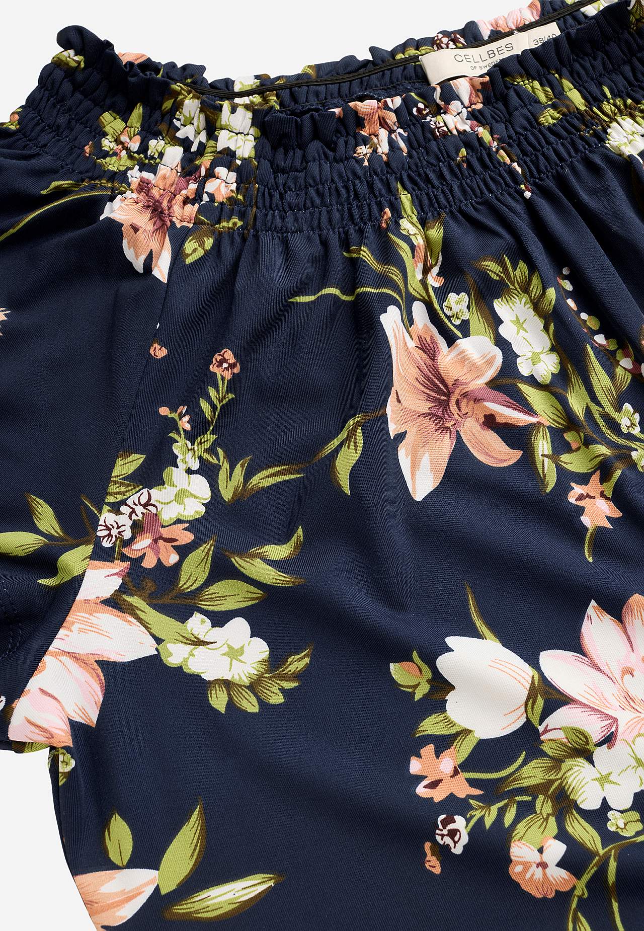 Jerseyjurk met een bloemenpatroon