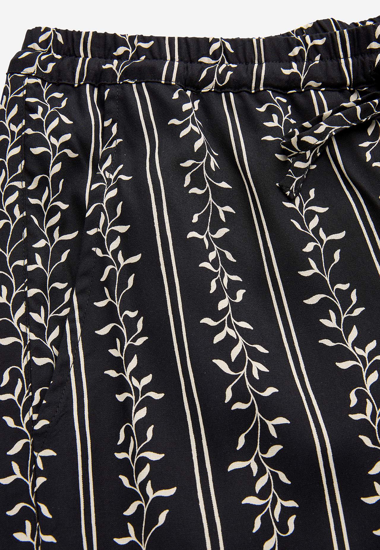 Culotte broek met patroon