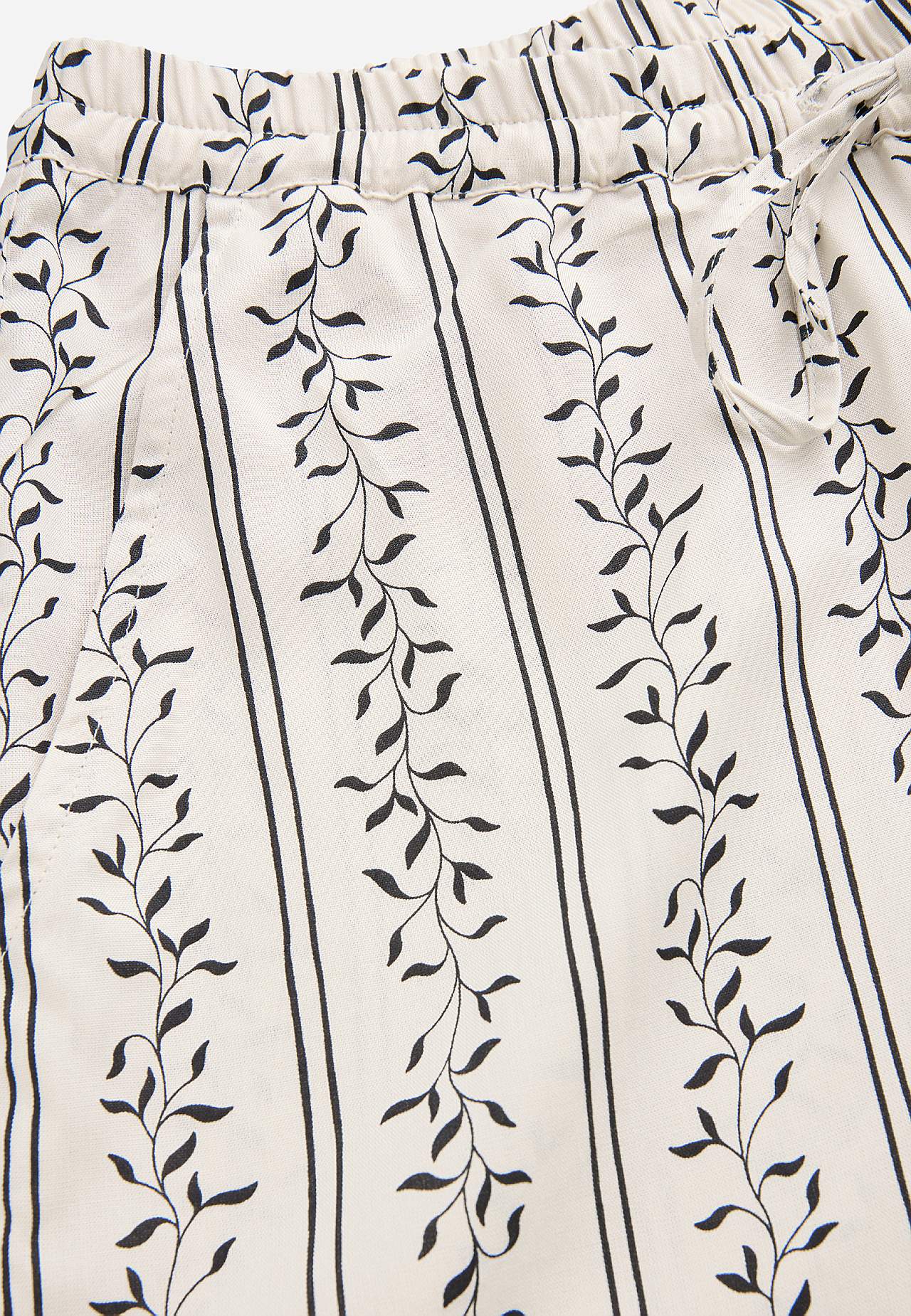 Culotte broek met patroon