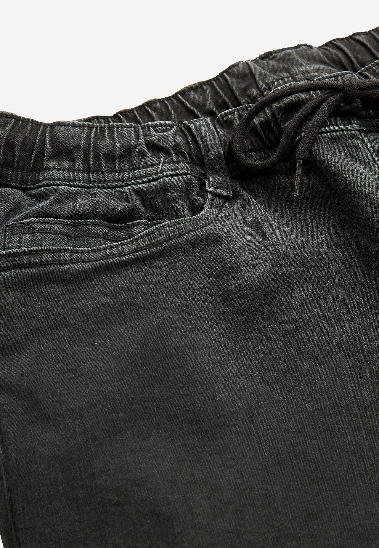 Joggershorts met elastisch taille