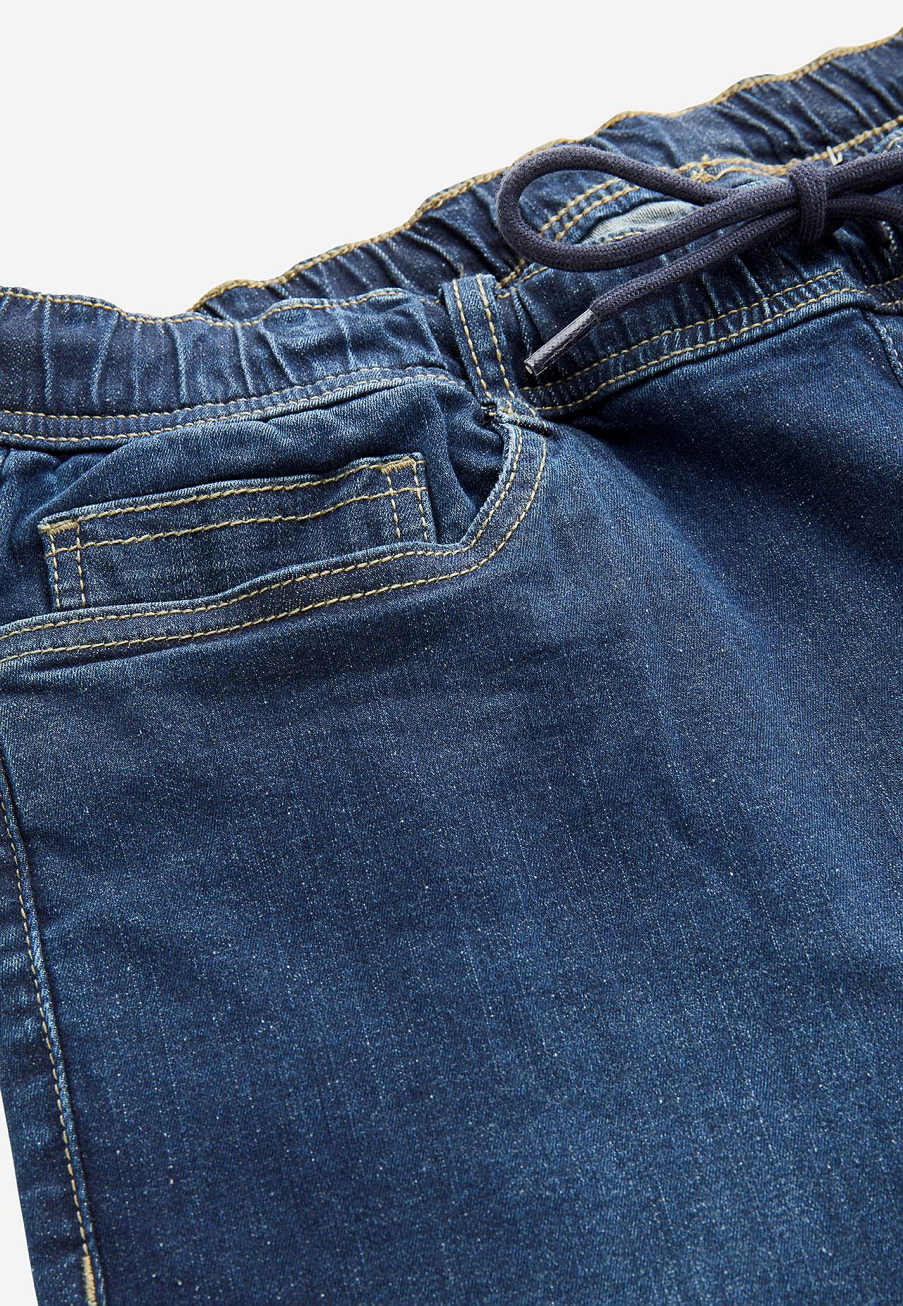 Joggershorts met elastisch taille