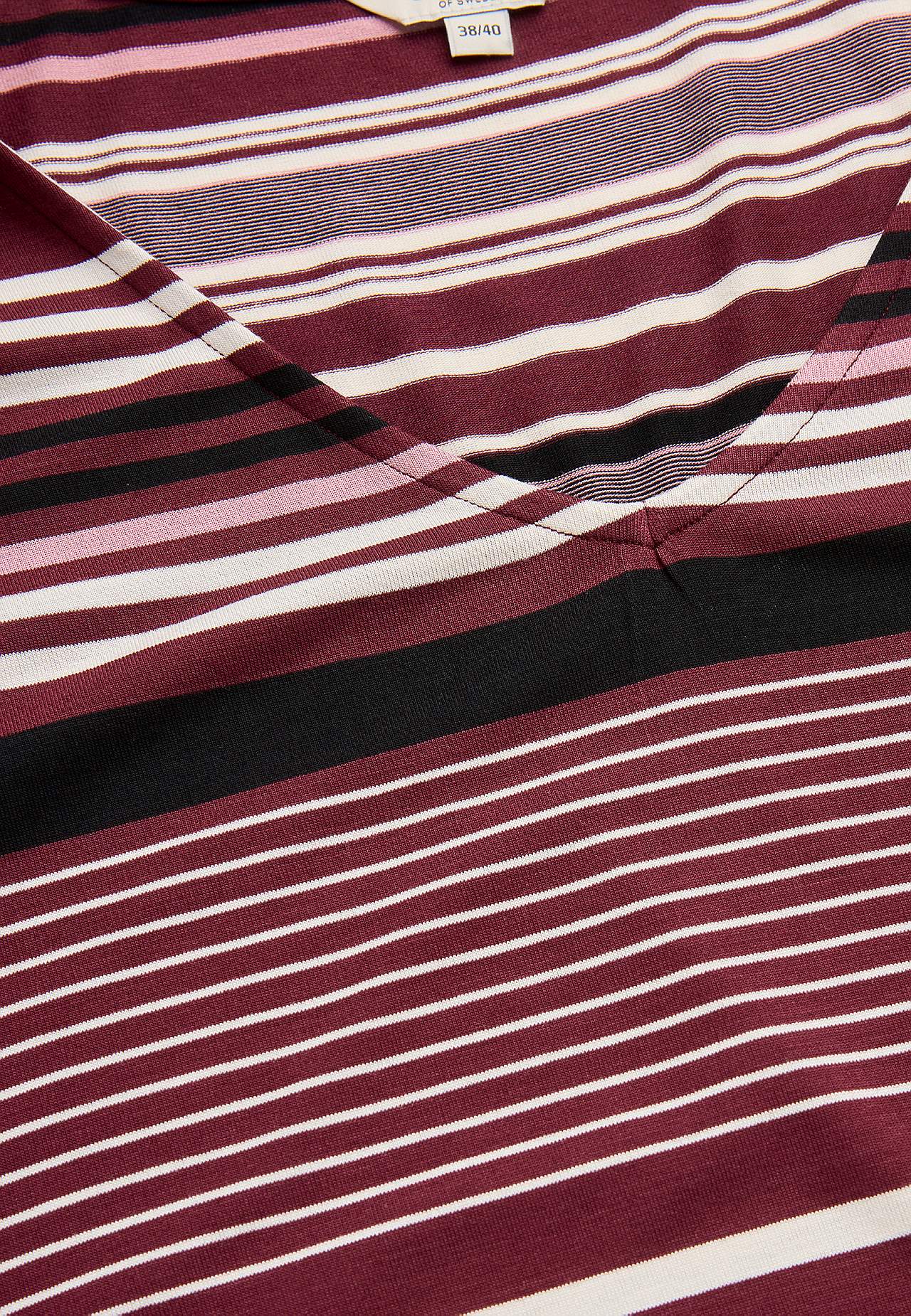 Viscose jurk met patroon