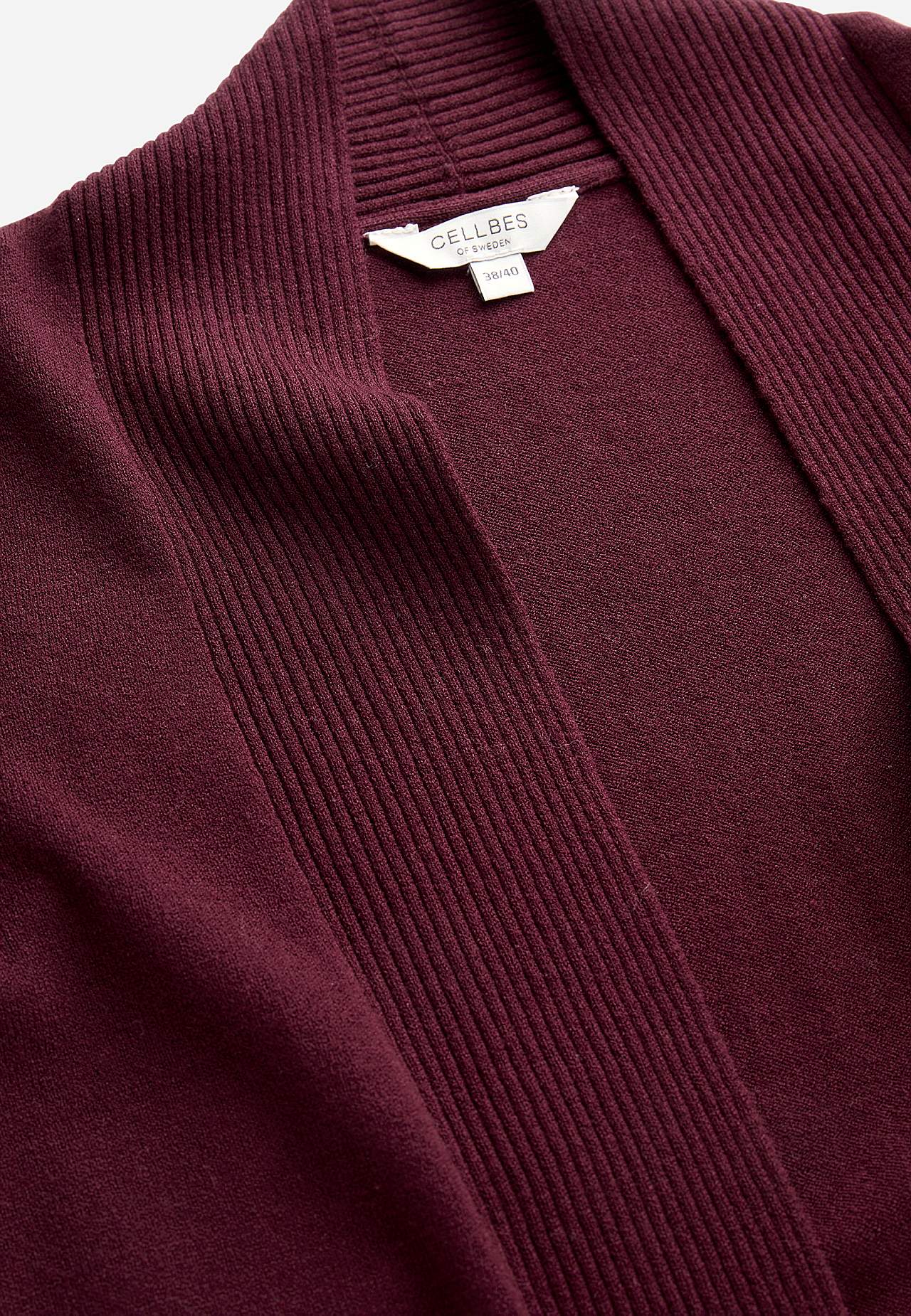 Fijn gebreide cardigan