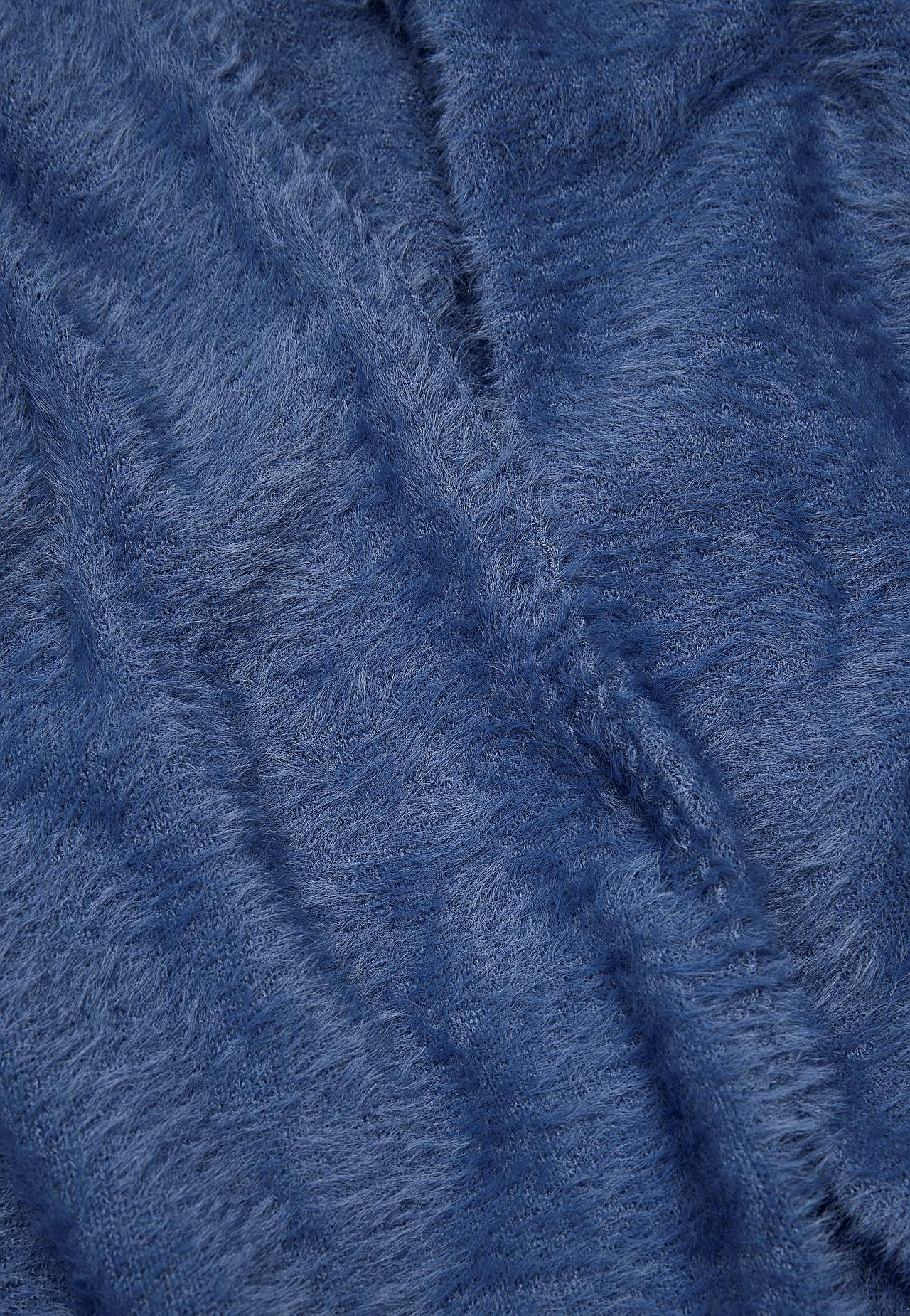 Gebreide en open cardigan