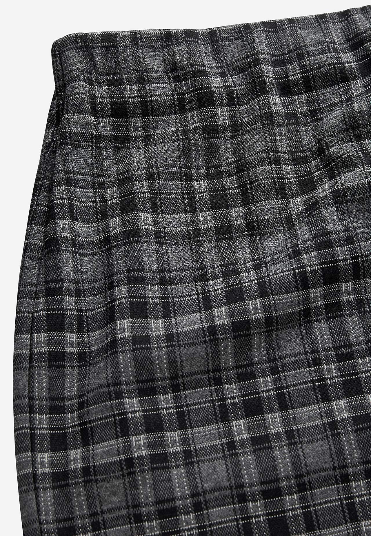 Rok met een jacquard patroon