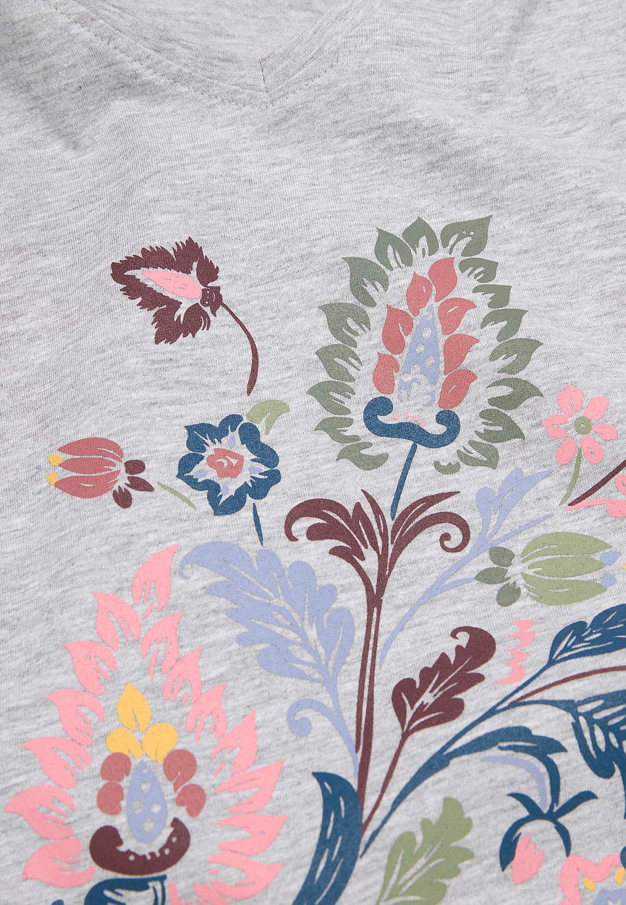 Nachtjapon met v-necksnit