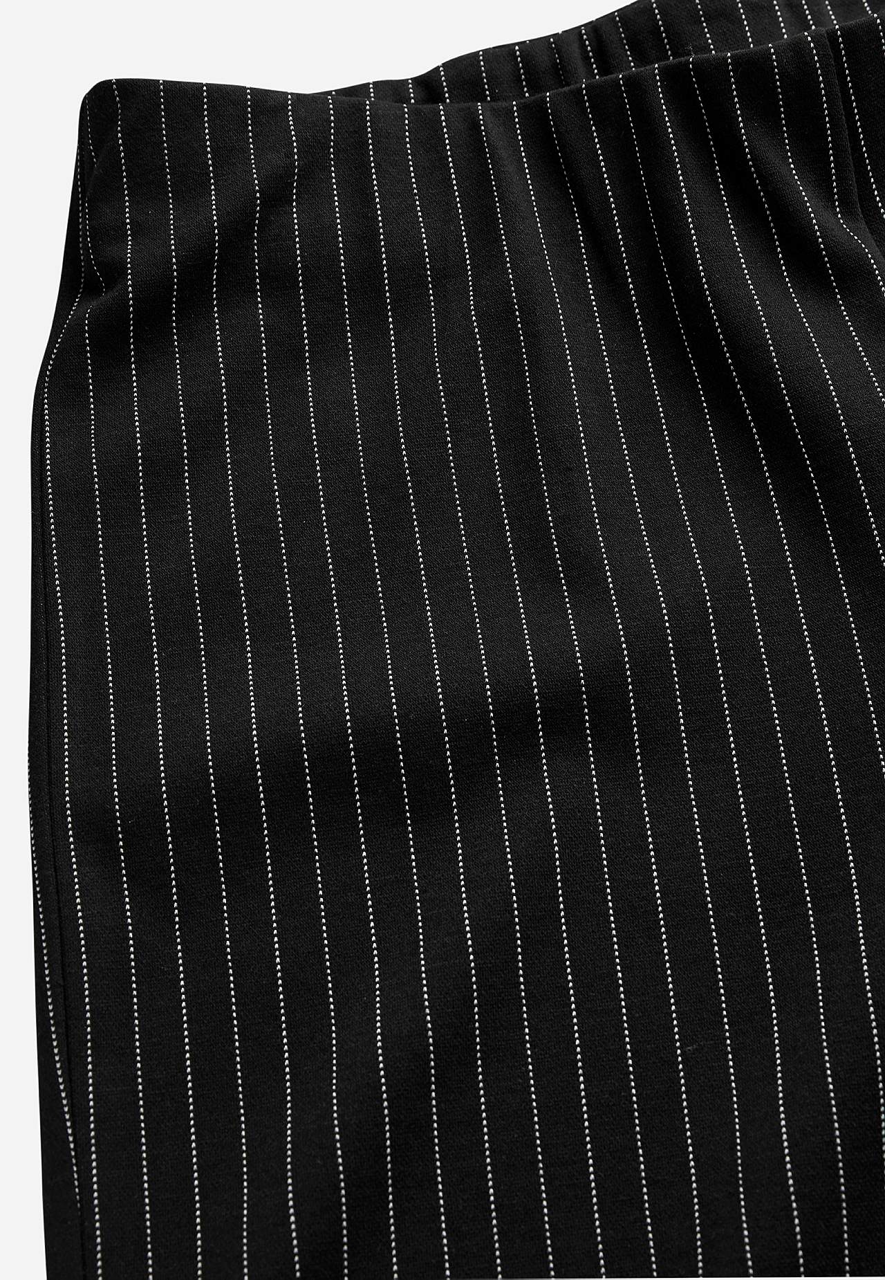 Jersey broek met rechte benen