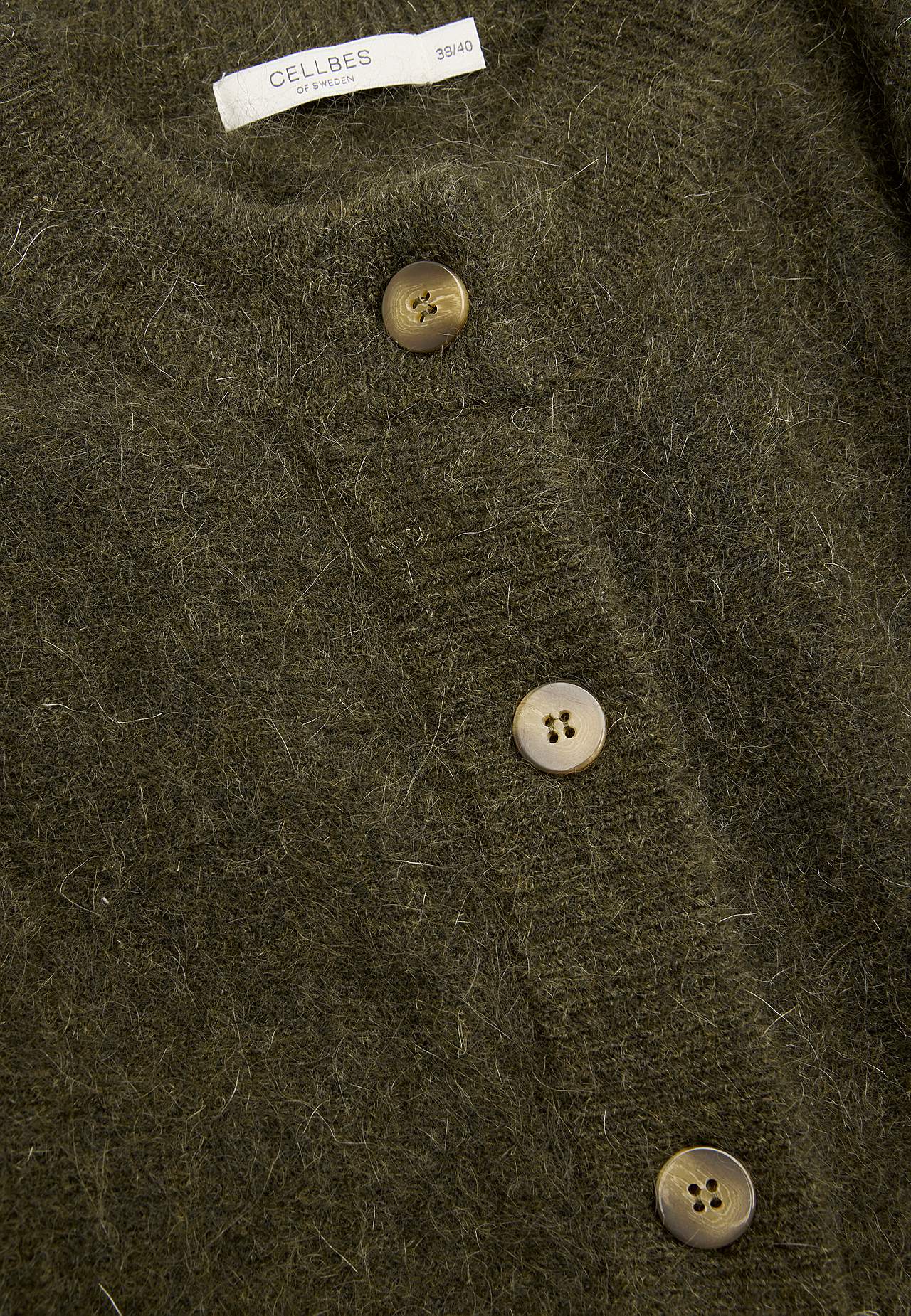 Cardigan Premium van mohair- en wolmix