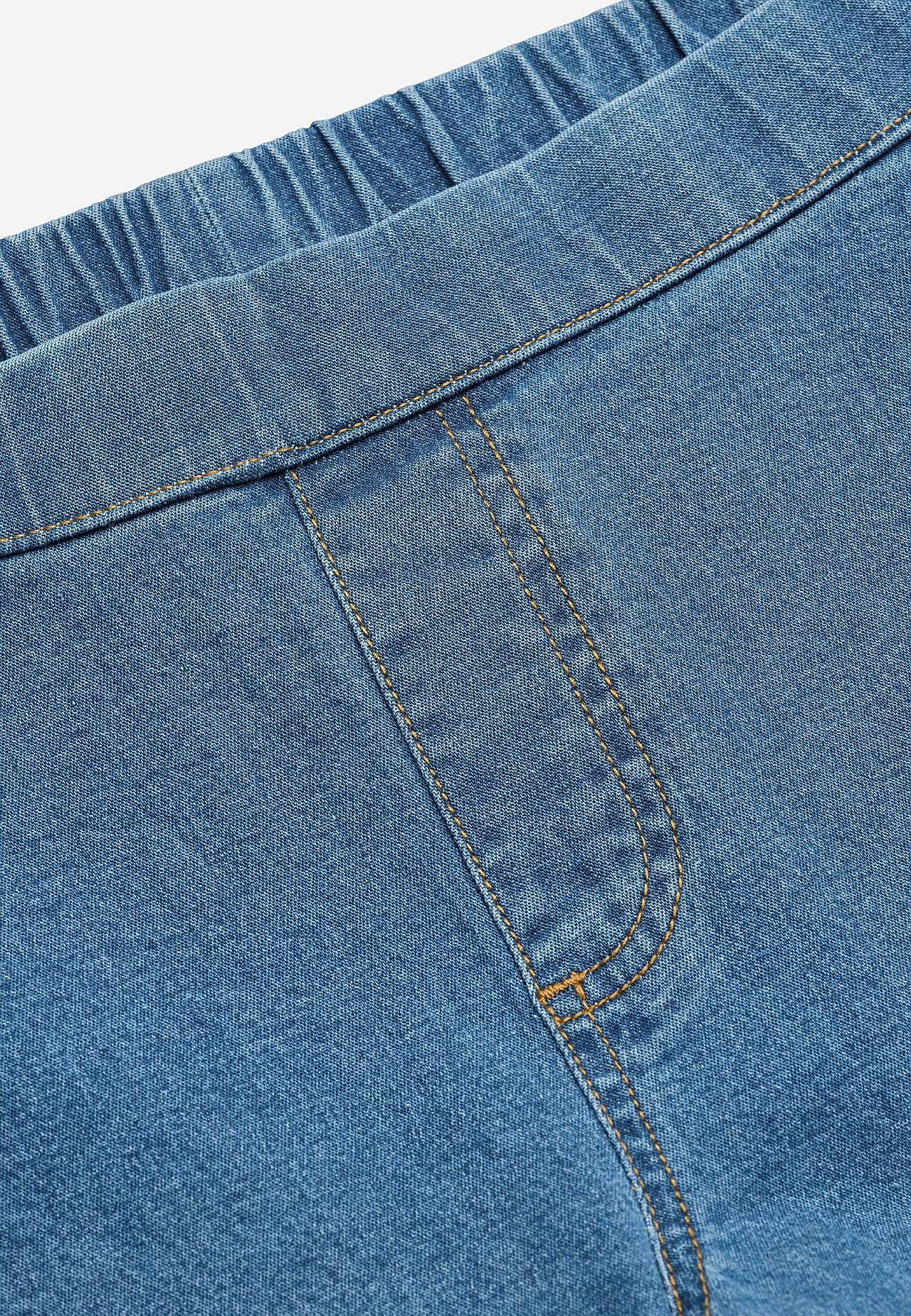 Elastische en smalle jeggings