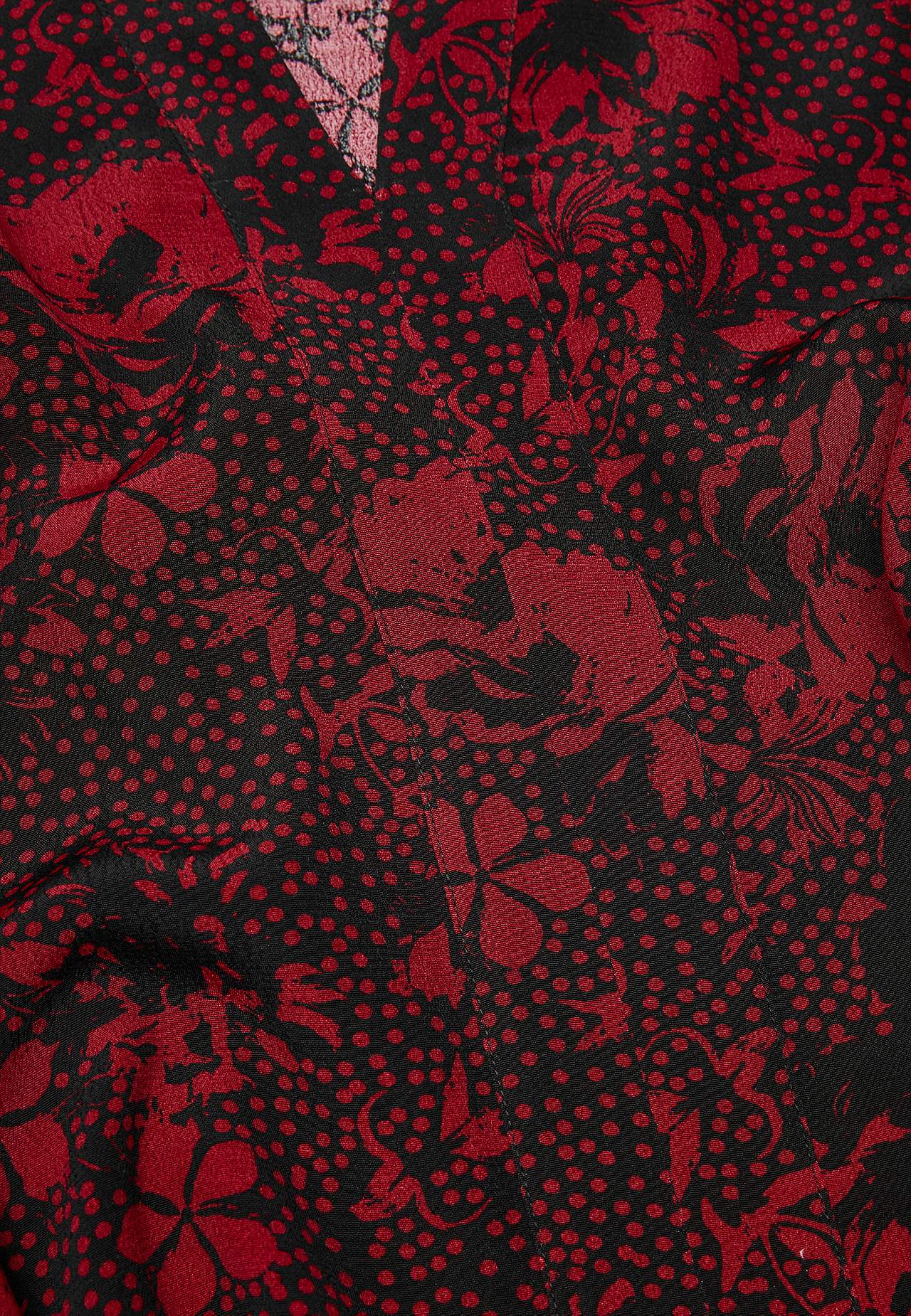 Gevlochten en patroonvormige bloes