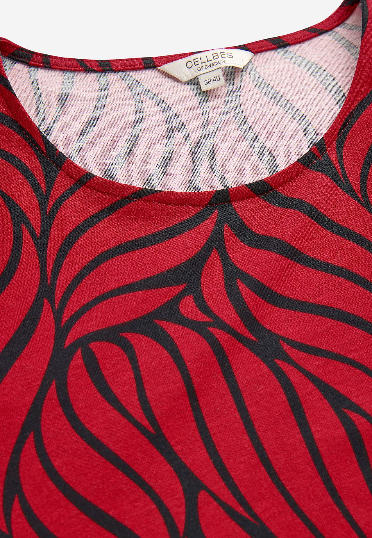 Jersey tuniek met zakken