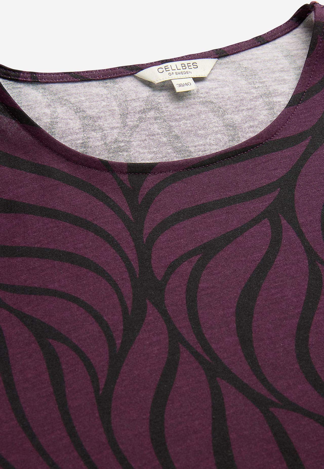 Jersey tuniek met zakken