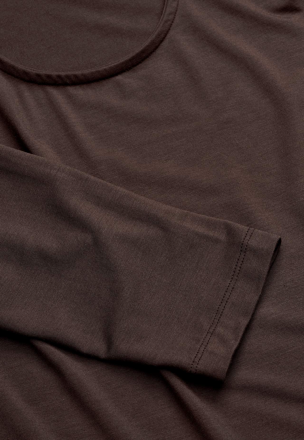 Topje Premium van modaal met inrimpelingen