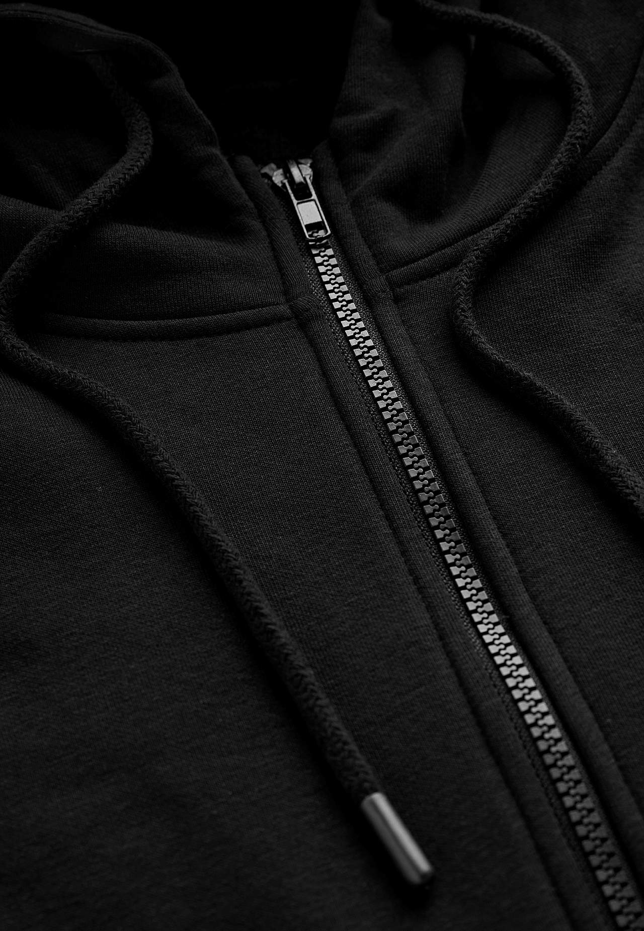 Capuchonsweater met rits