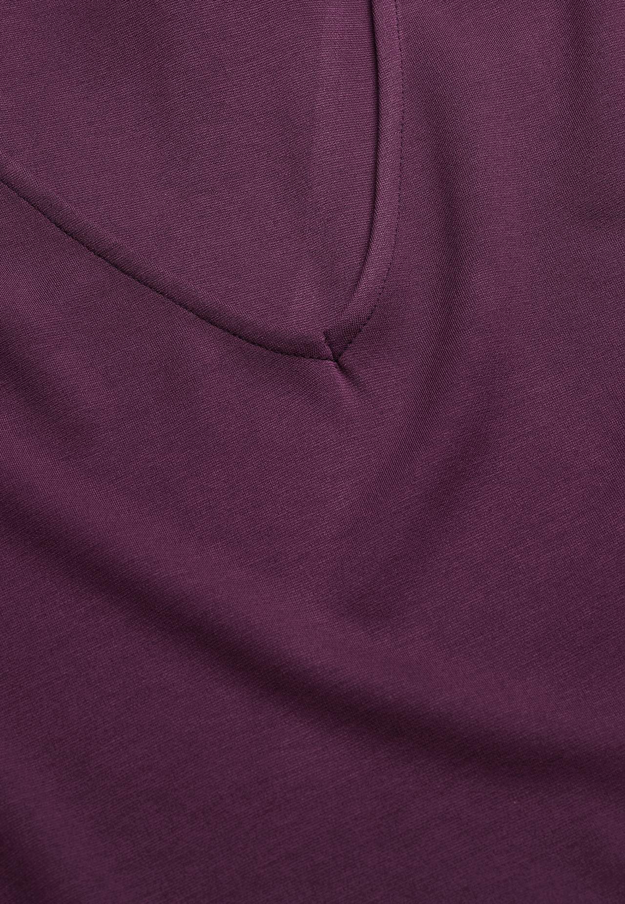 Viscose jurk met details van kant