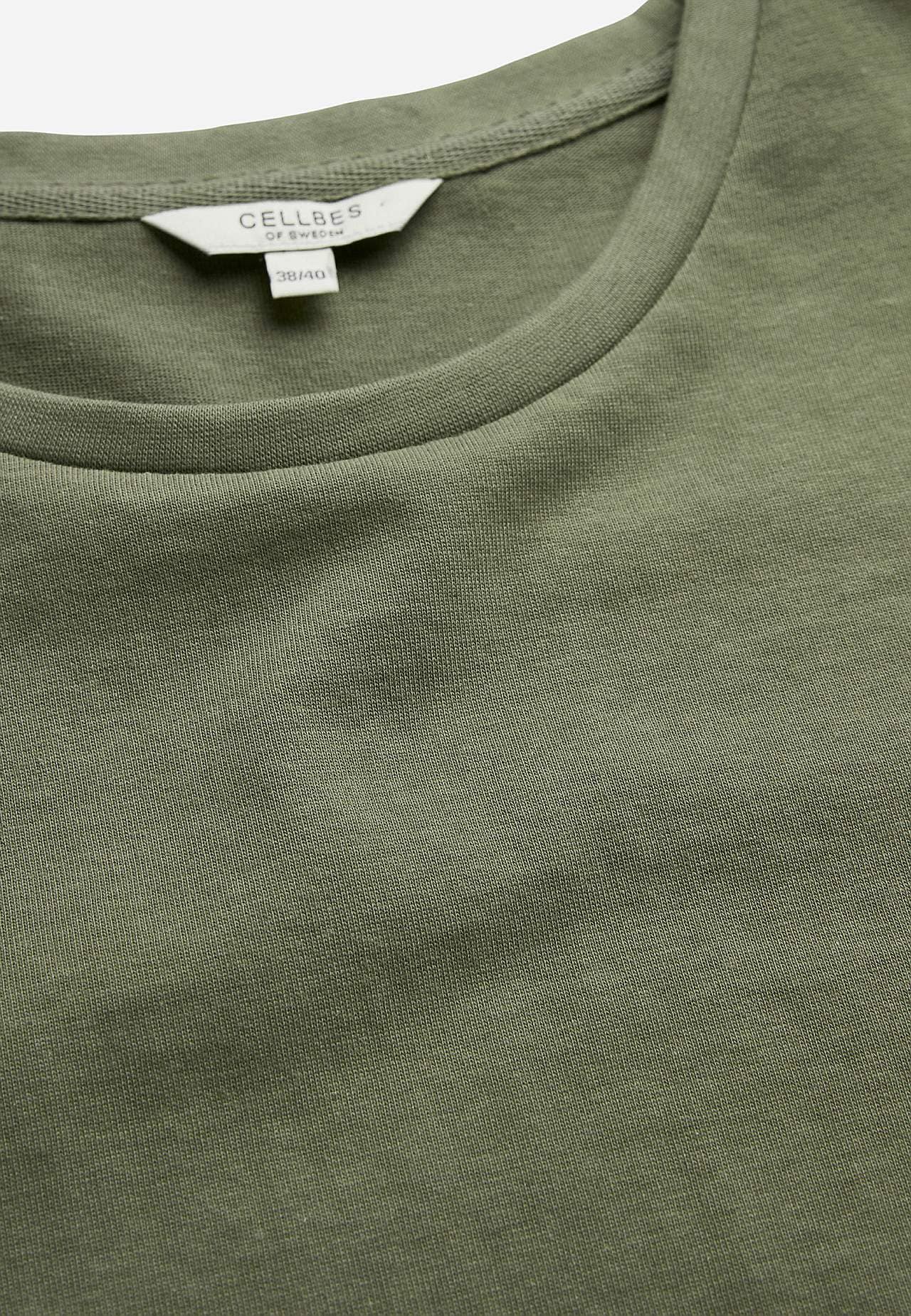 Jersey tuniek van biologisch katoen met zakken