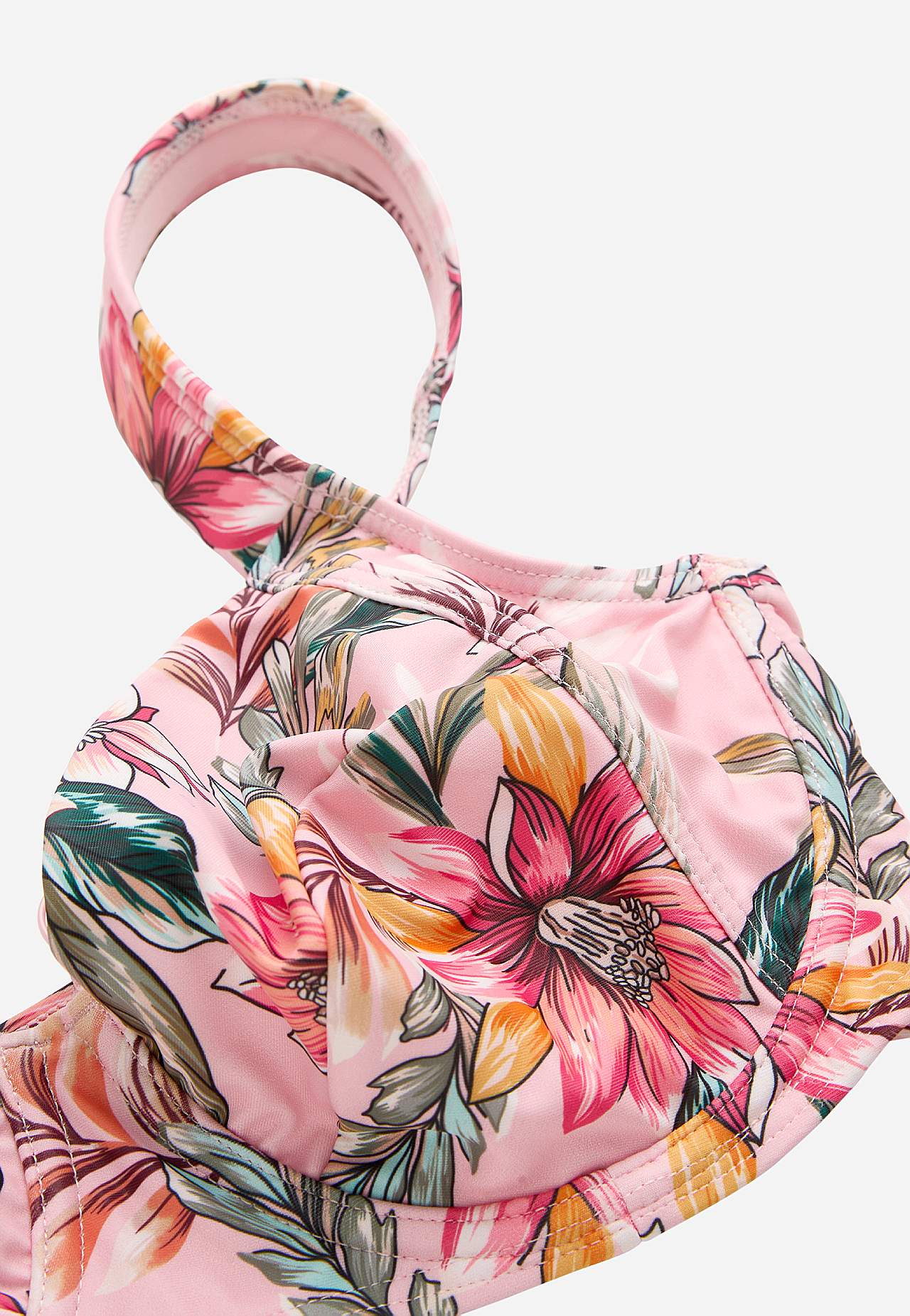 Ongevoerde bikini beha met een bloemenpatroon Umeå