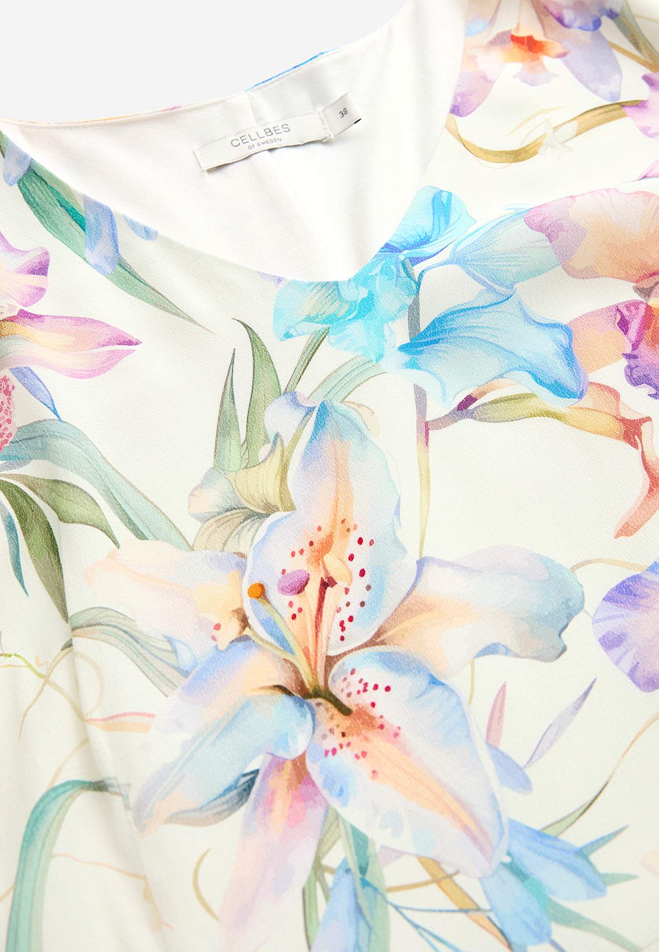 Jurk met strook mouw