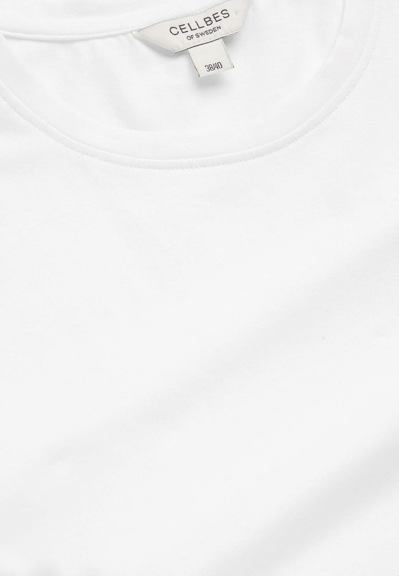 Jersey-topje met korte mouwen