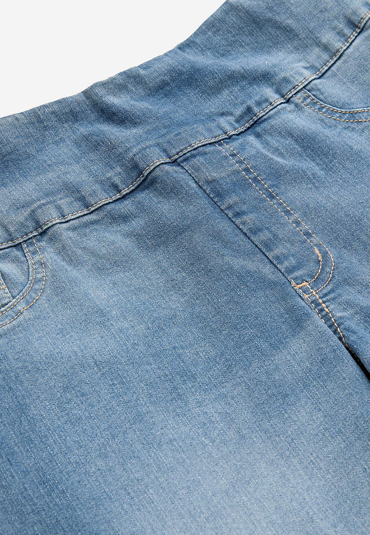 Wijde enkellange jeans met hoge taille Elisa