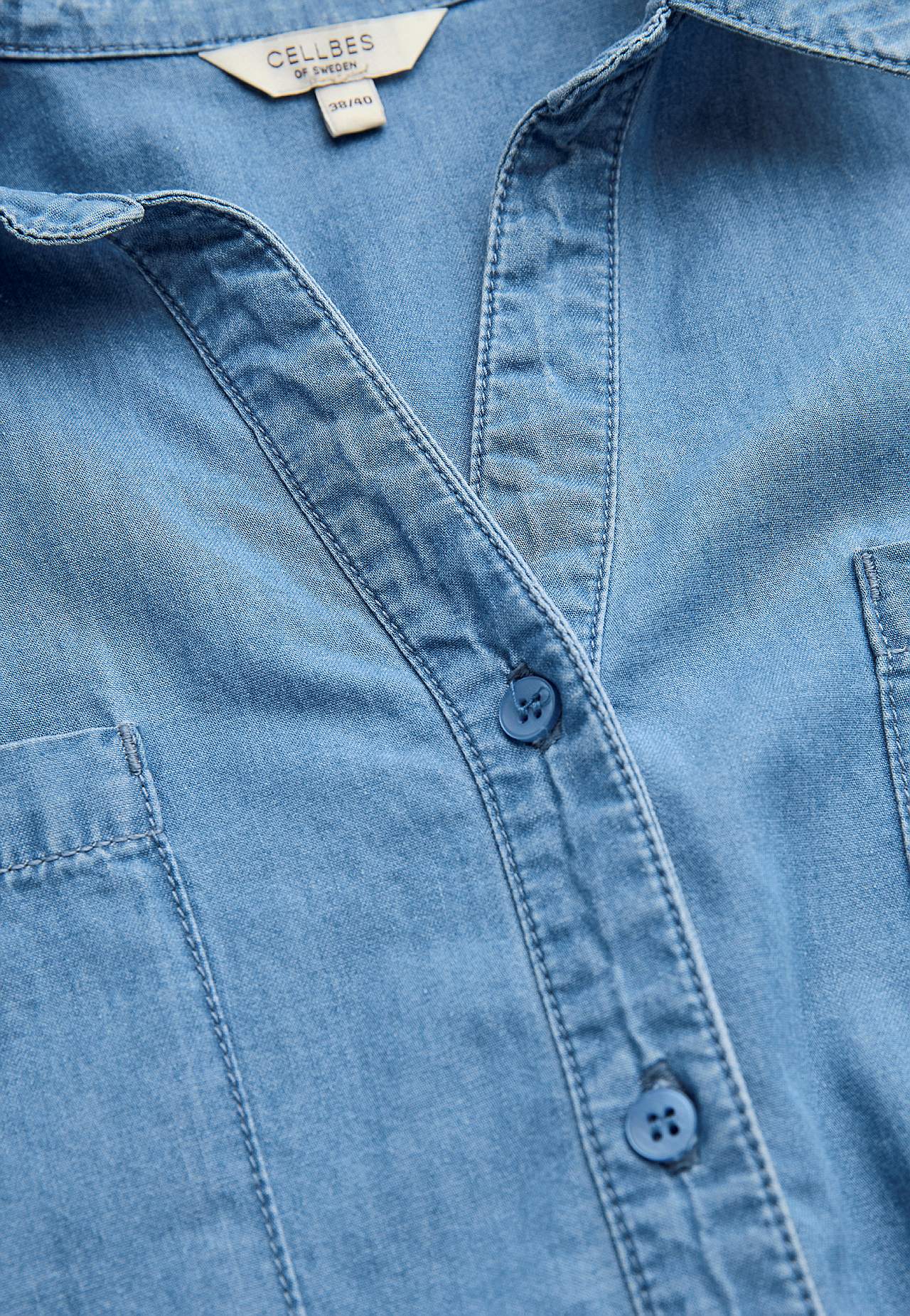 Super zachte tuniek van denim