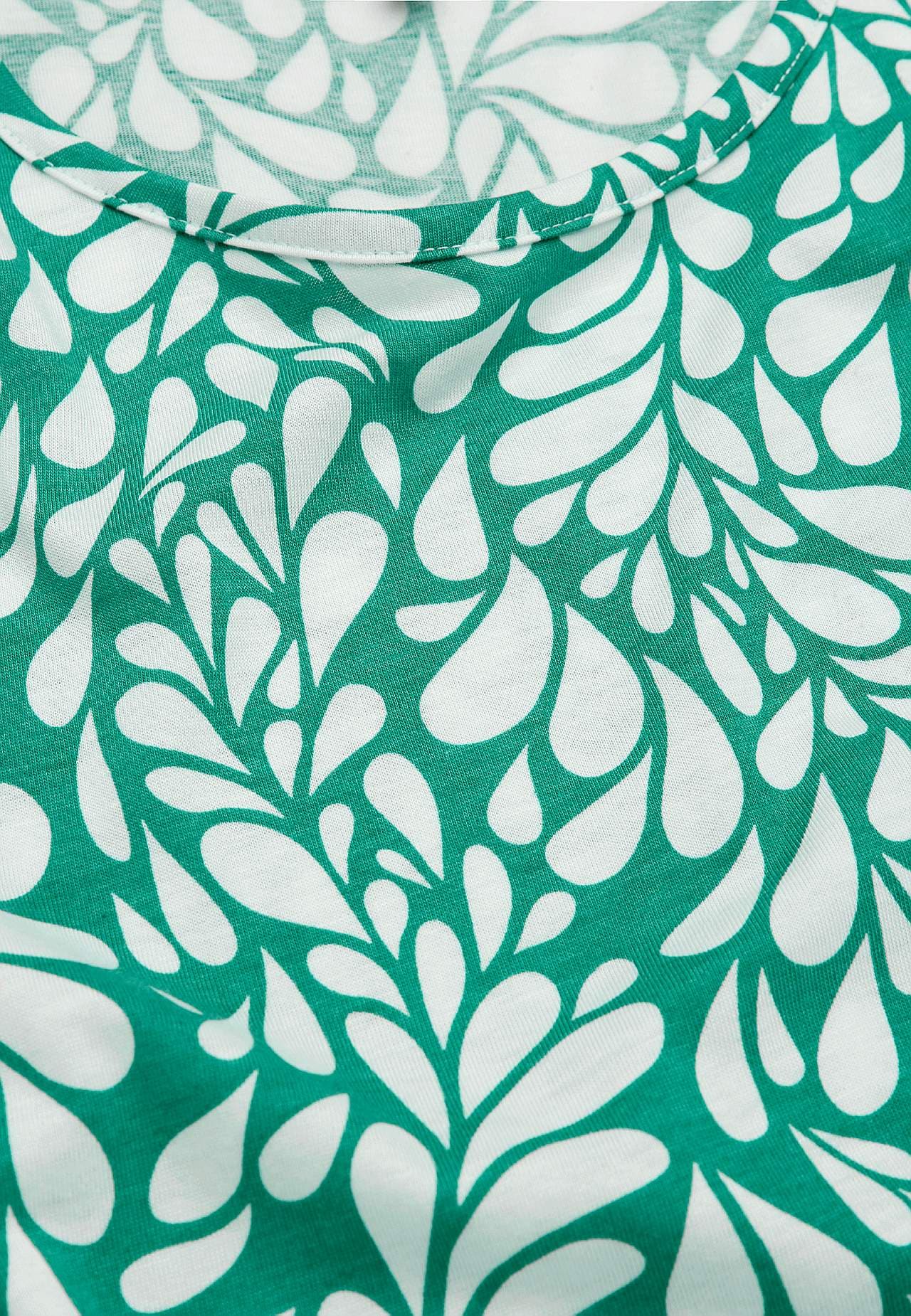 Jerseyjurk met volant