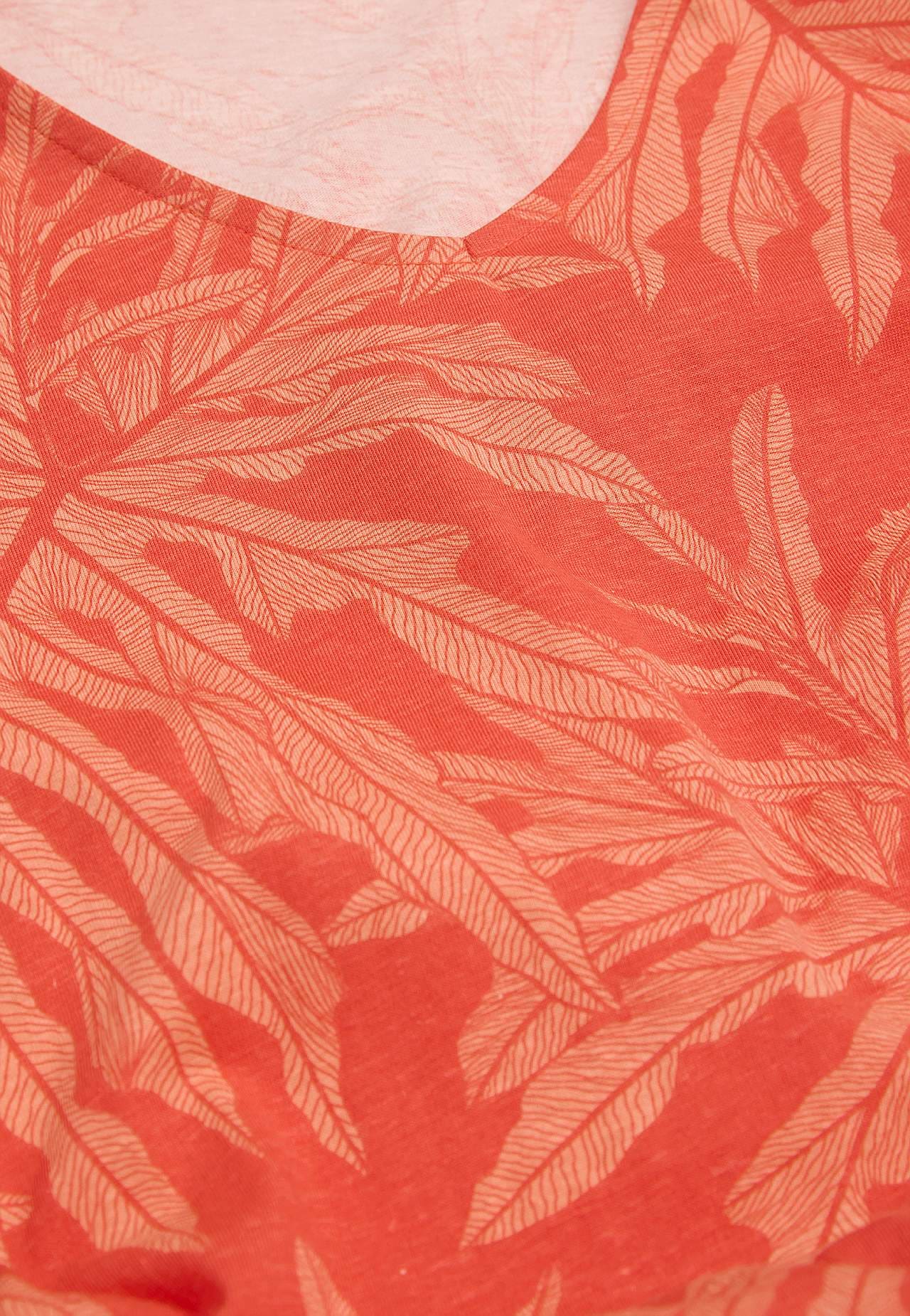 Tuniek van organisch katoen met zakken