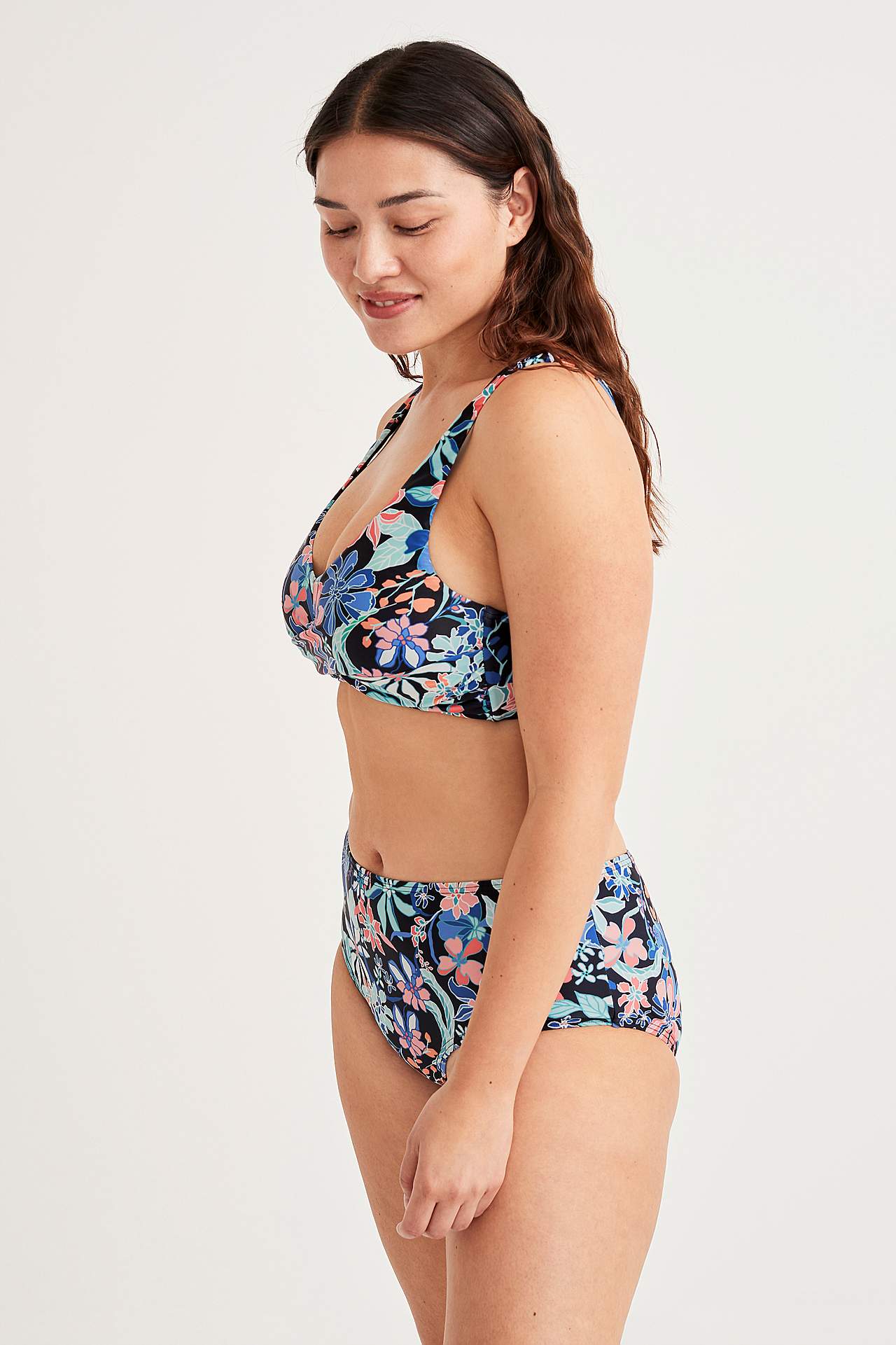 Bikinibroekje met hoge taille