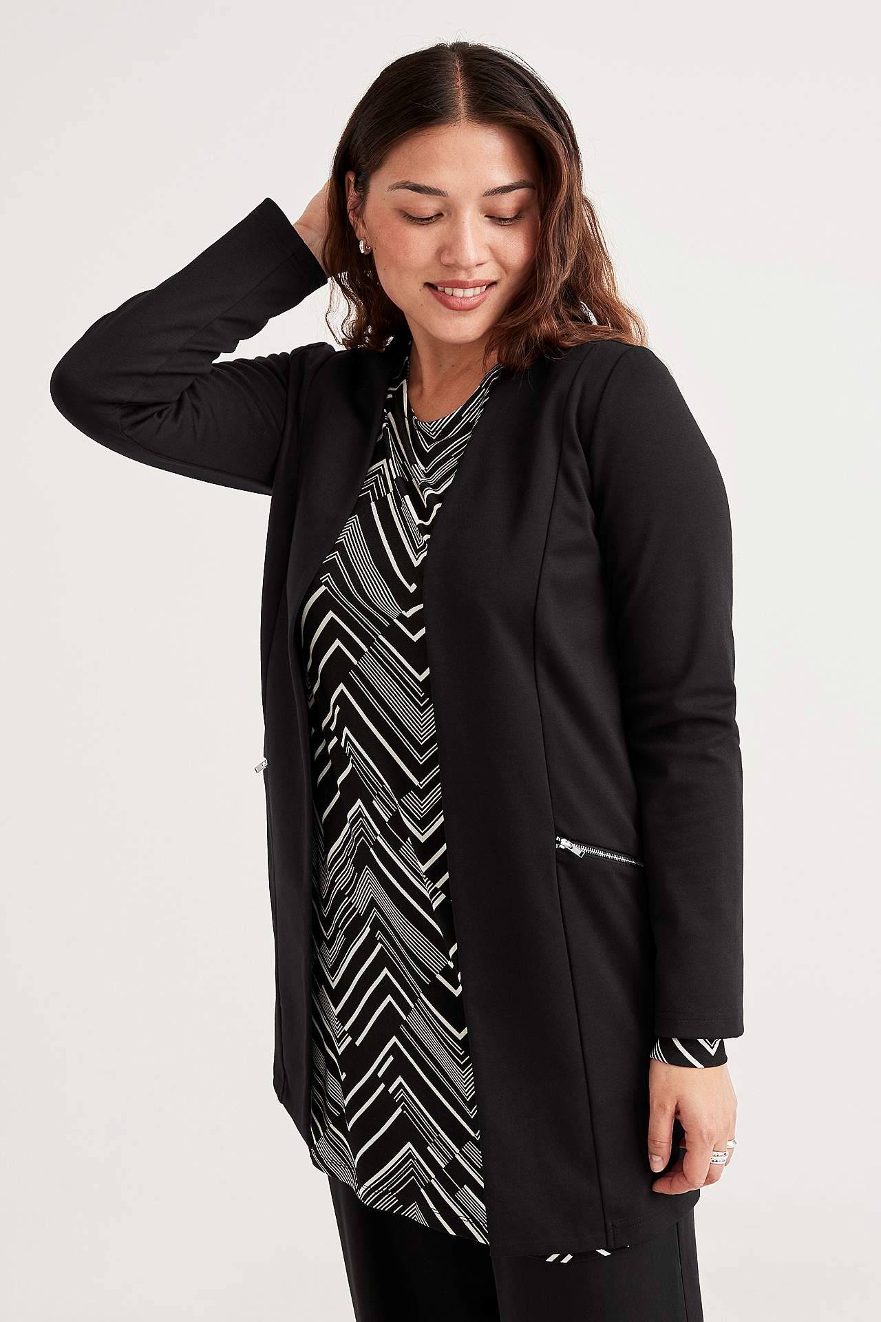 Patroonvormige tuniek