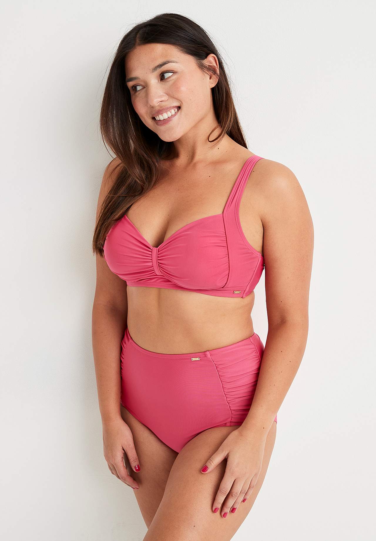 Bikinibroekje met hoge taille